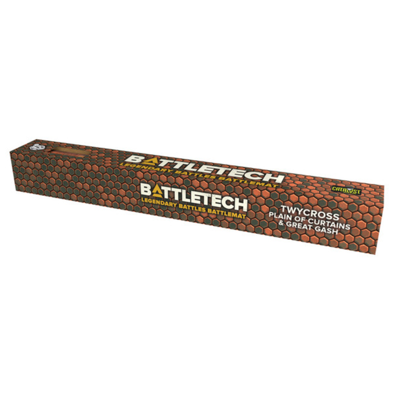 Catalyst Game Labs Battletech Battle Mat Legendary Battles Twycross Plain of Curtains and Great Gash