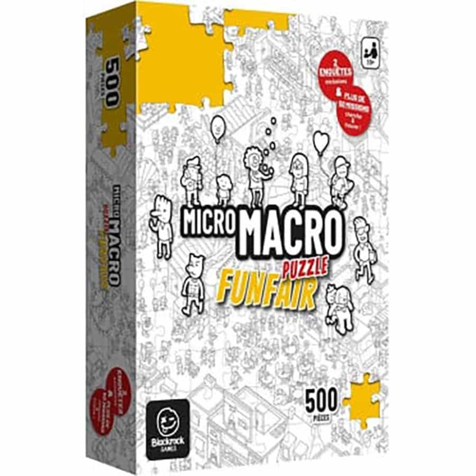 Spielwiese 500 pc Puzzle MicroMacro Puzzle Funfair