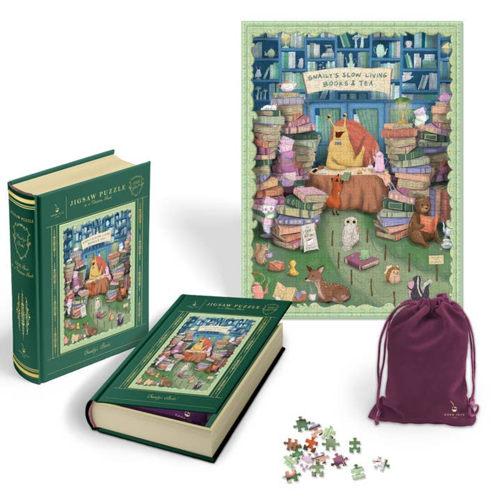Good Juju Ink 1000 pc Puzzle Snaily's Books