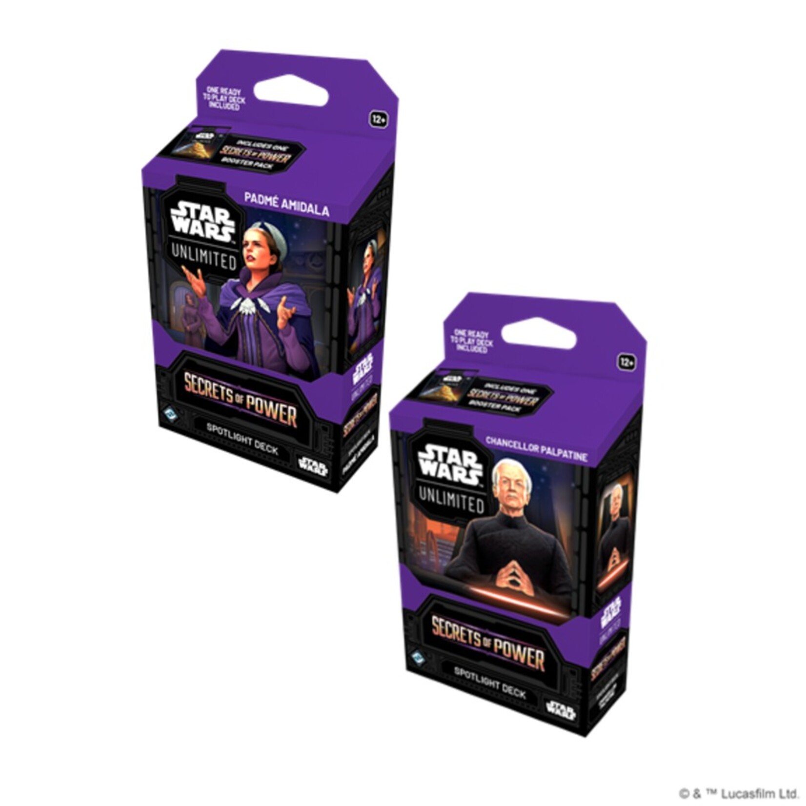 Fantasy Flight Games Star Wars Unlimited Secrets of Power Spotlight Deck Duo