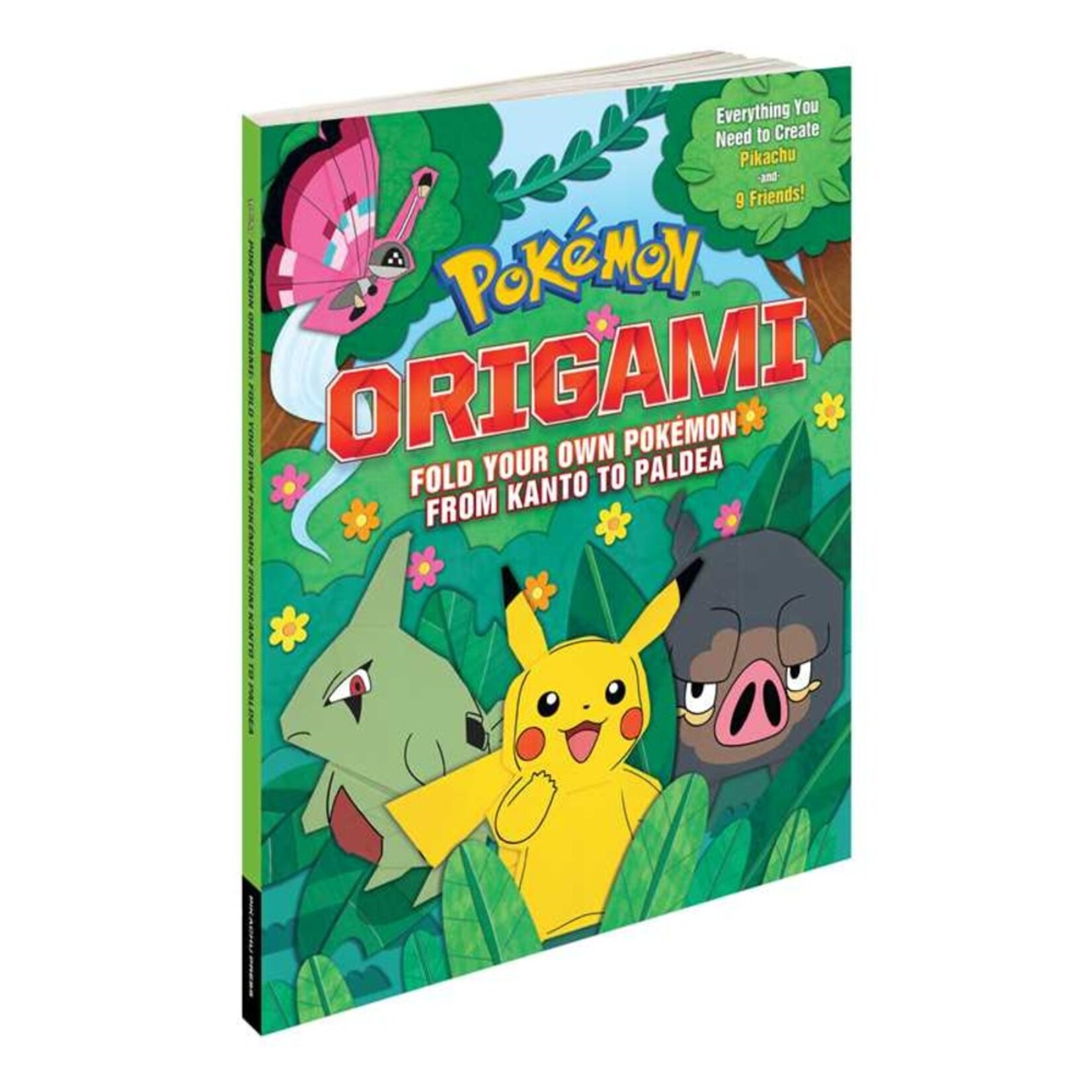 Simon and Schuster Pokemon Origami Fold Your Own Pokemon from Kanto to Paldea