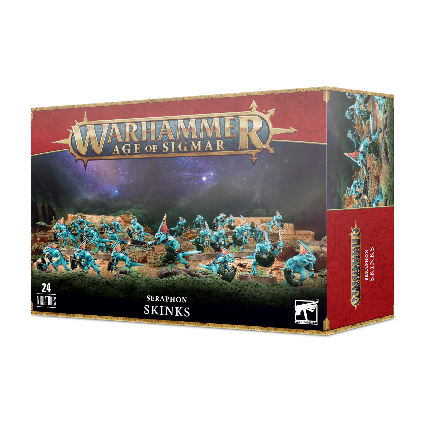 Games Workshop Warhammer Age of Sigmar Order Seraphon Skinks