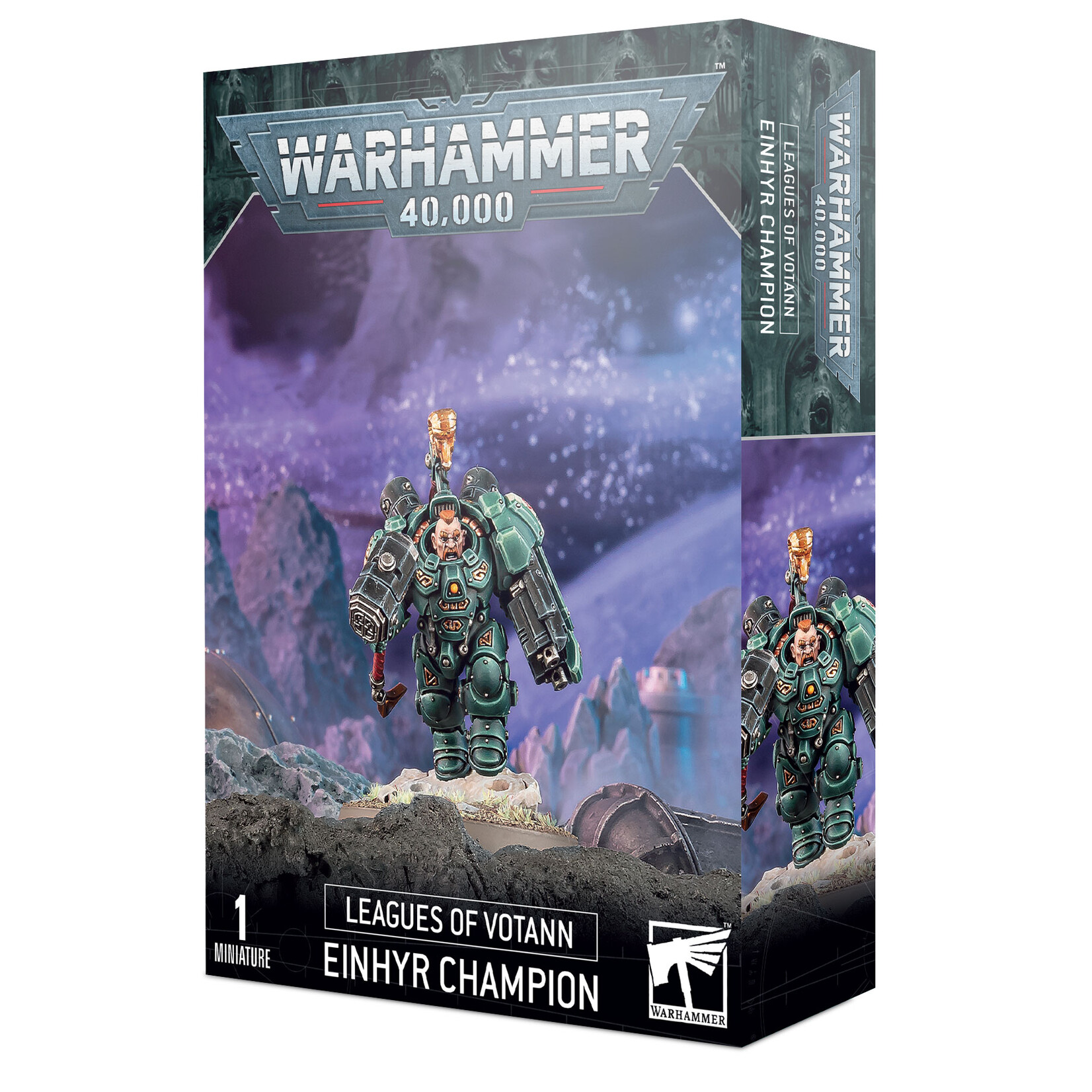 Games Workshop Warhammer 40k Xenos Leagues of Votann Einhyr Champion