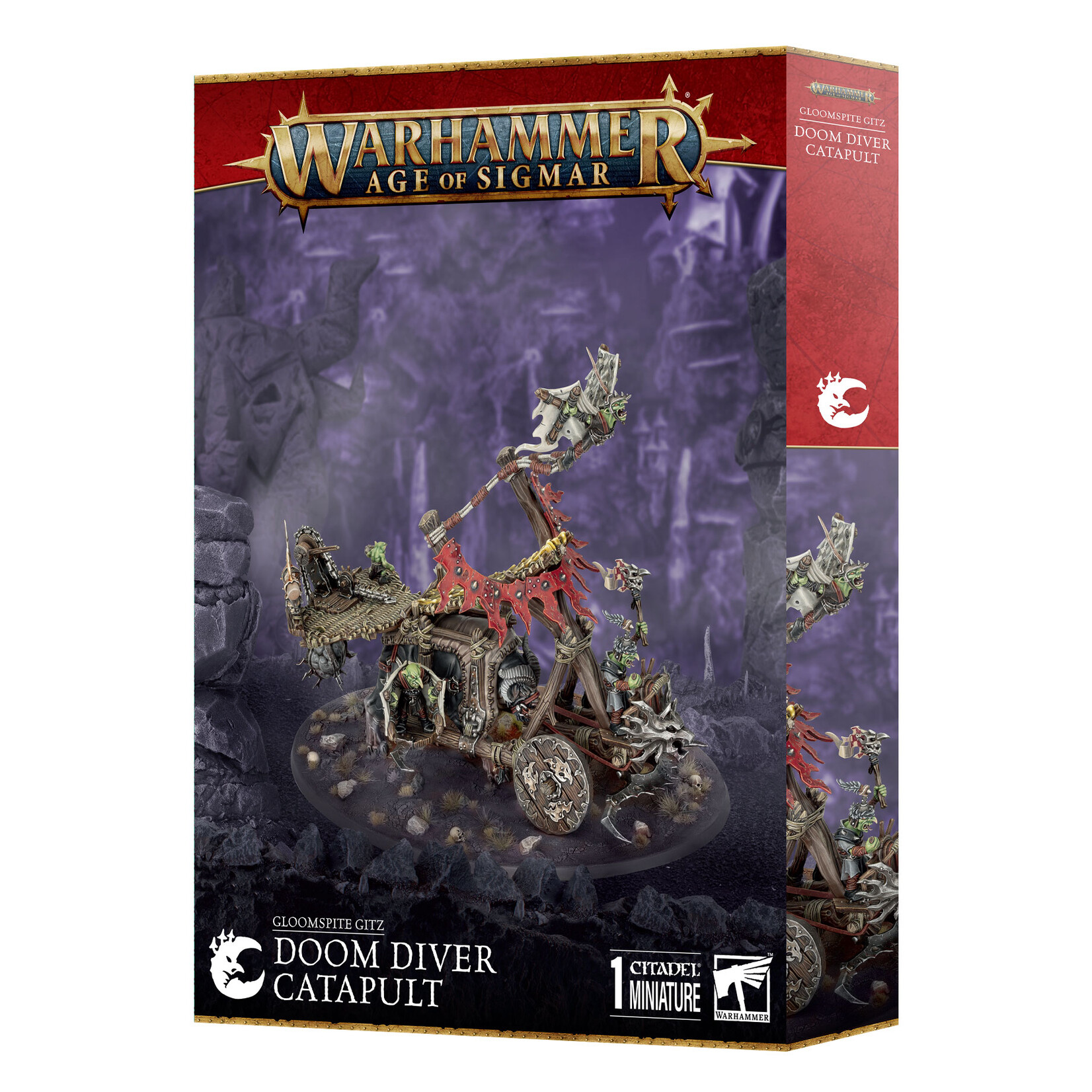 Games Workshop Warhammer Age of Sigmar Destruction Gloomspite Gitz Doom Diver Catapult