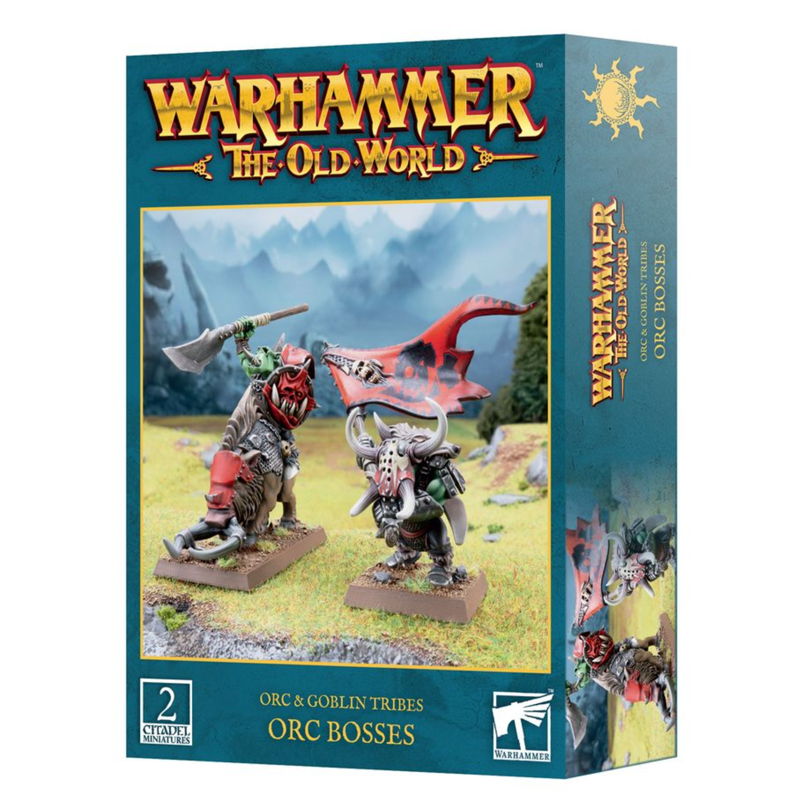 Games Workshop Warhammer The Old World Orc and Goblin Tribes Orc Bosses