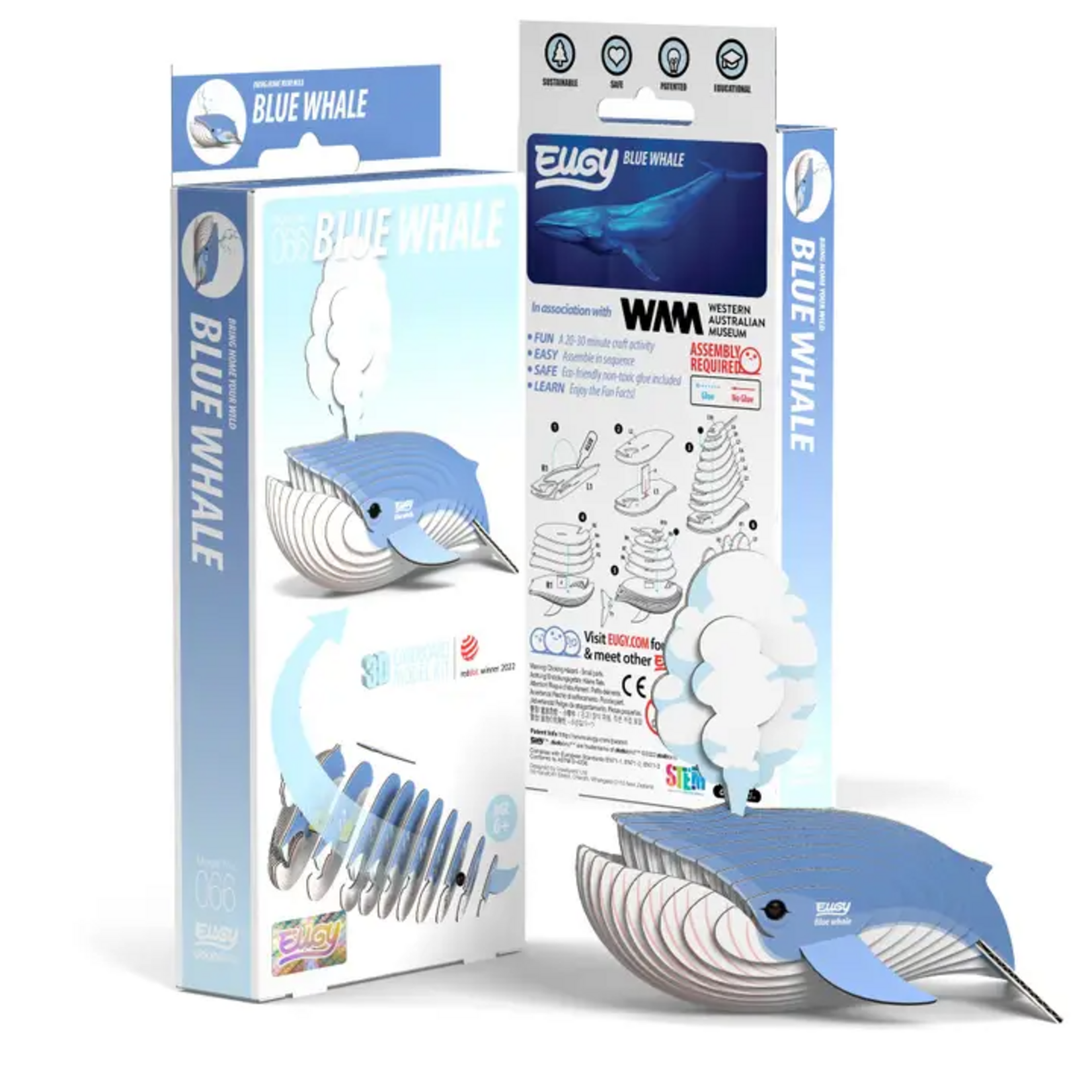 Safari Ltd Eugy 3D Puzzle Blue Whale