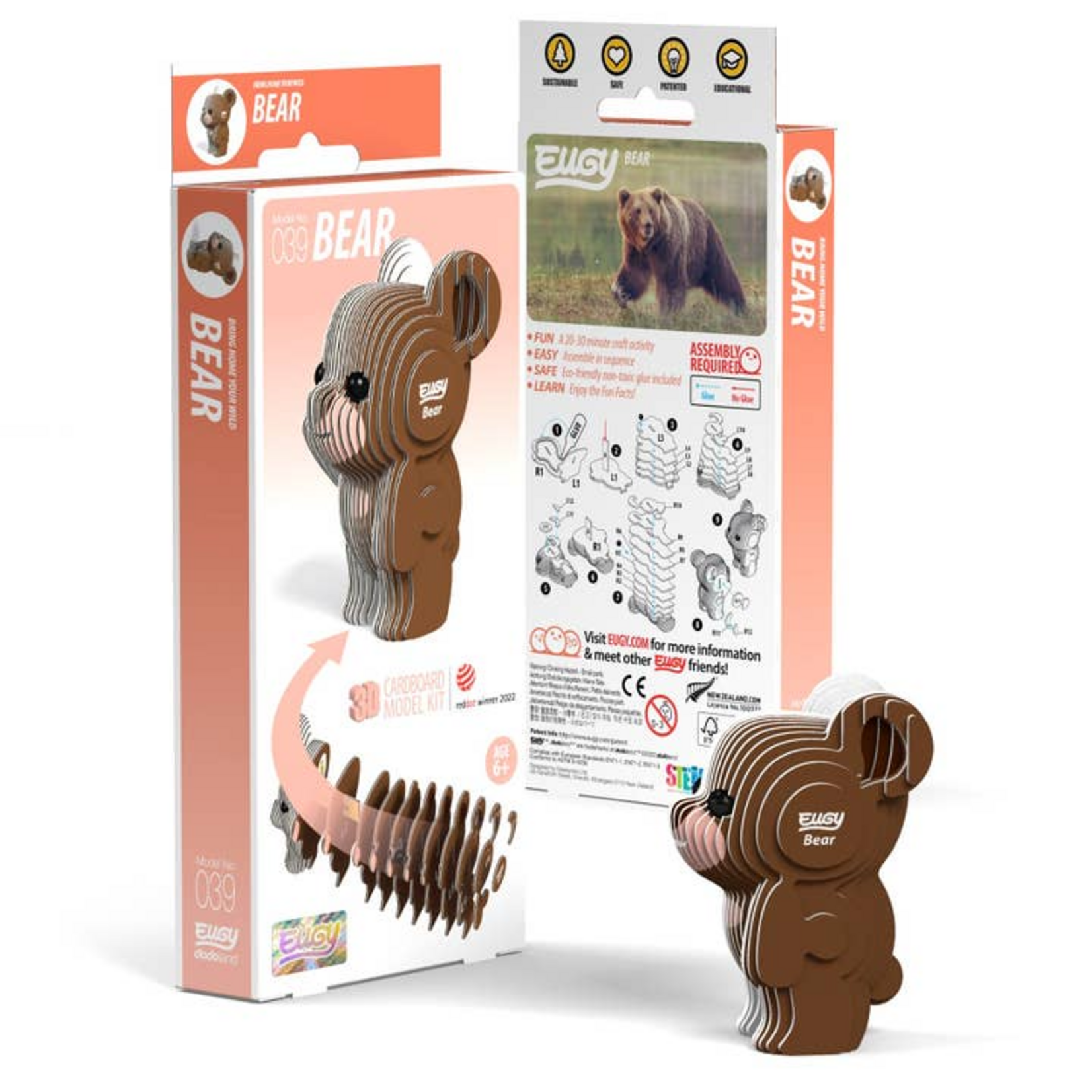 Safari Ltd Eugy 3D Puzzle Bear