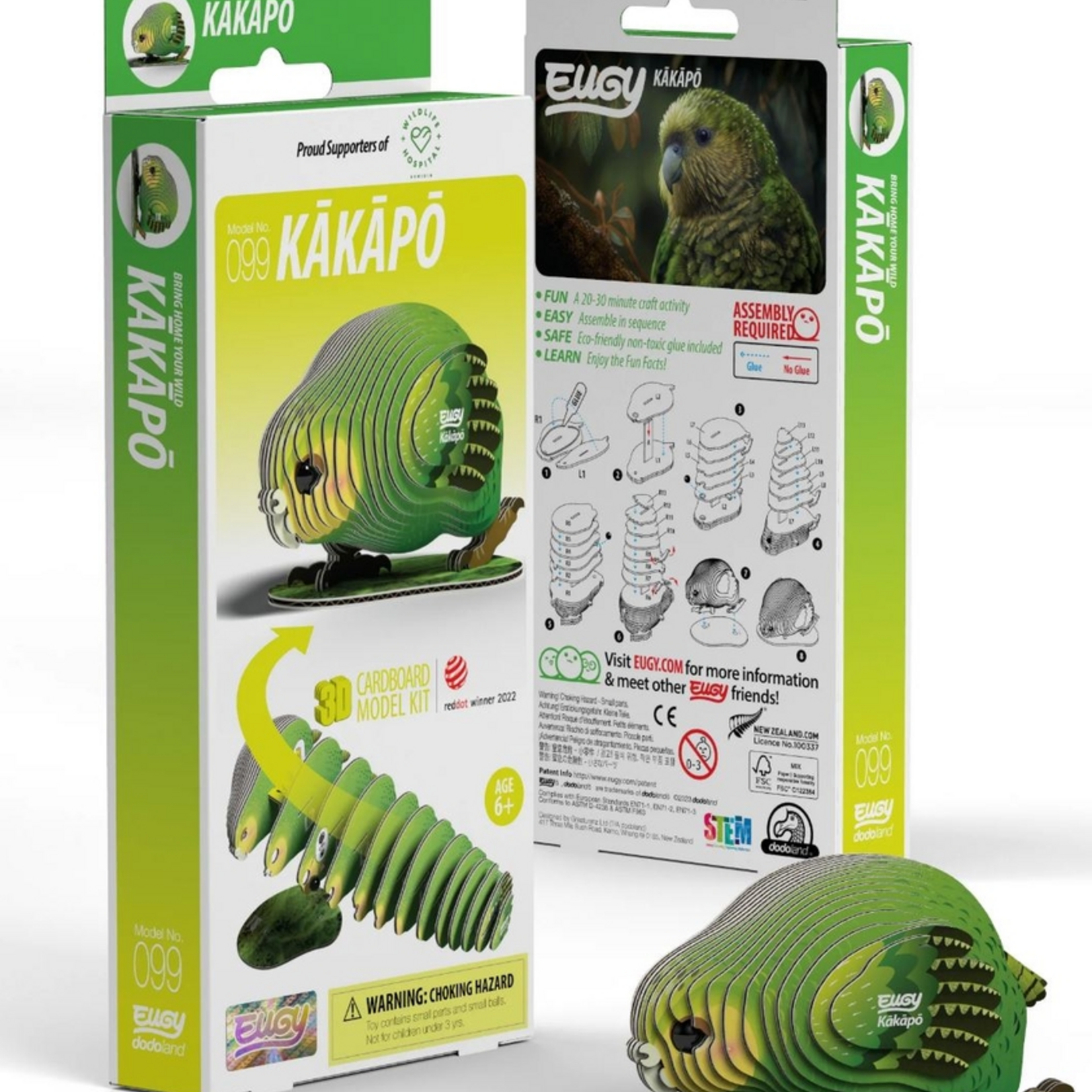 Safari Ltd Eugy 3D Puzzle Kakapo