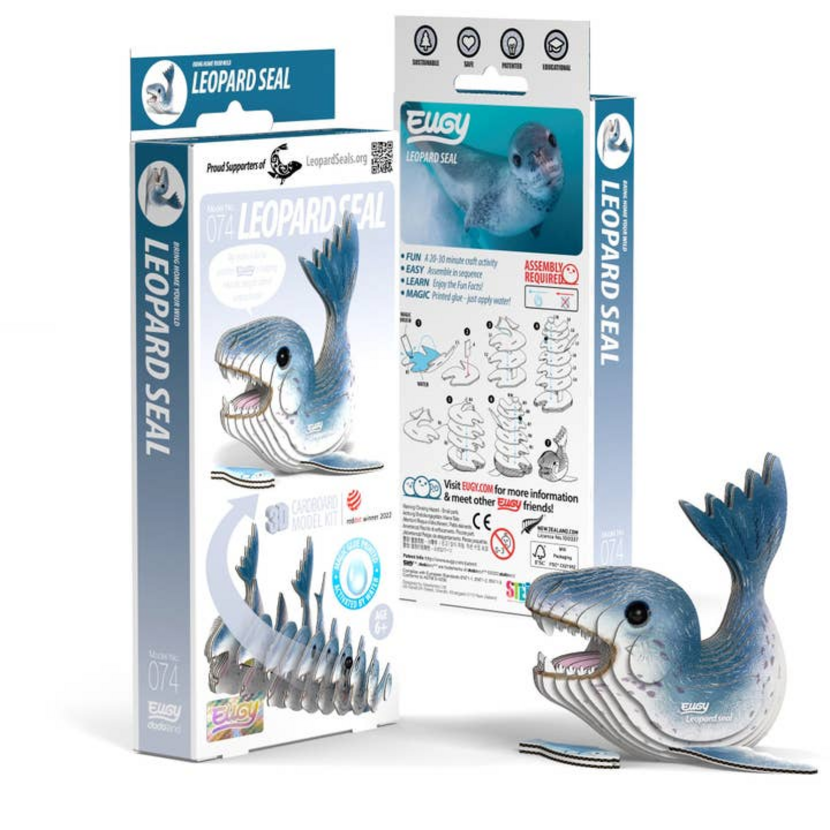 Safari Ltd Eugy 3D Puzzle Leopard Seal