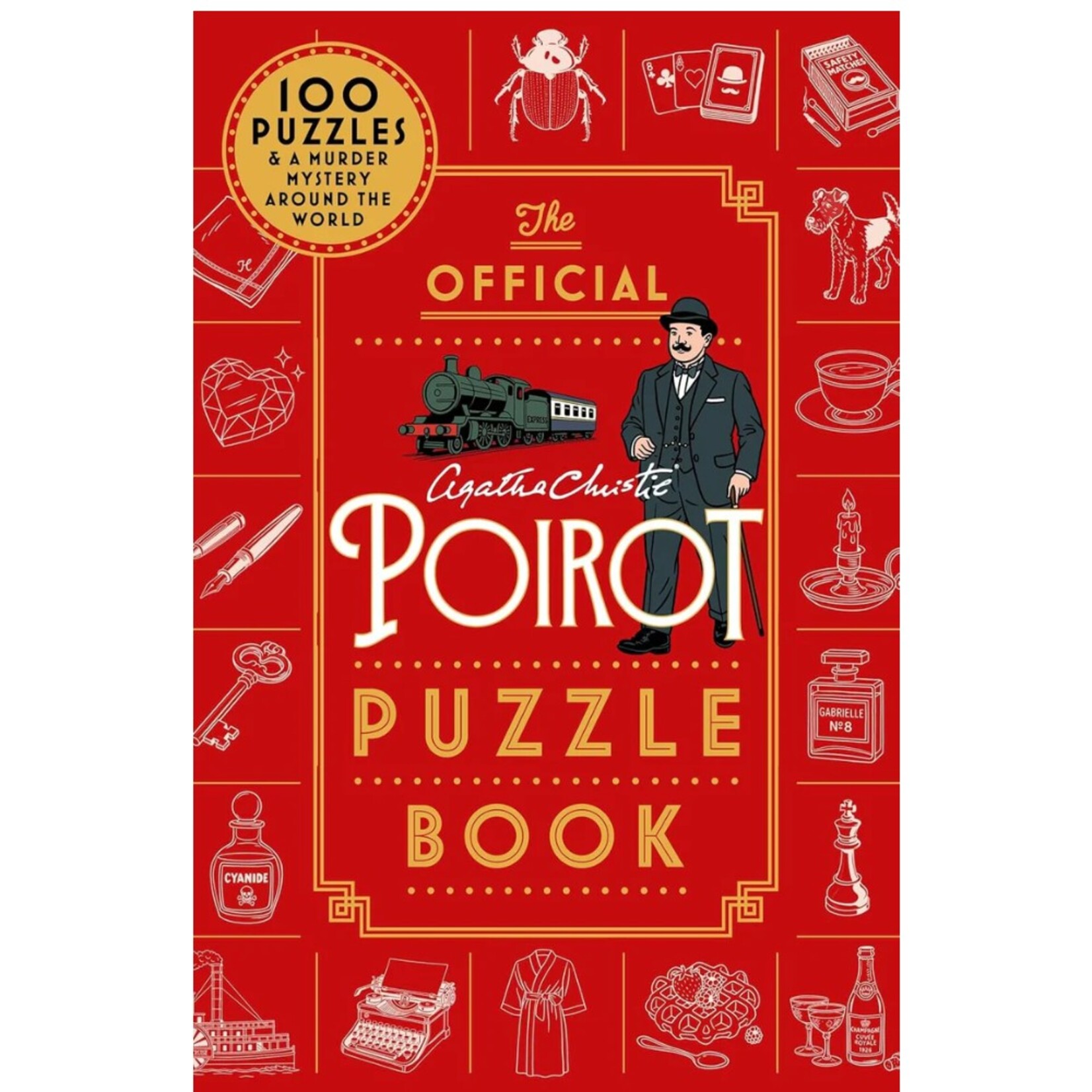 Chronicle Books The Official Agatha Christie Poirot Puzzle Book