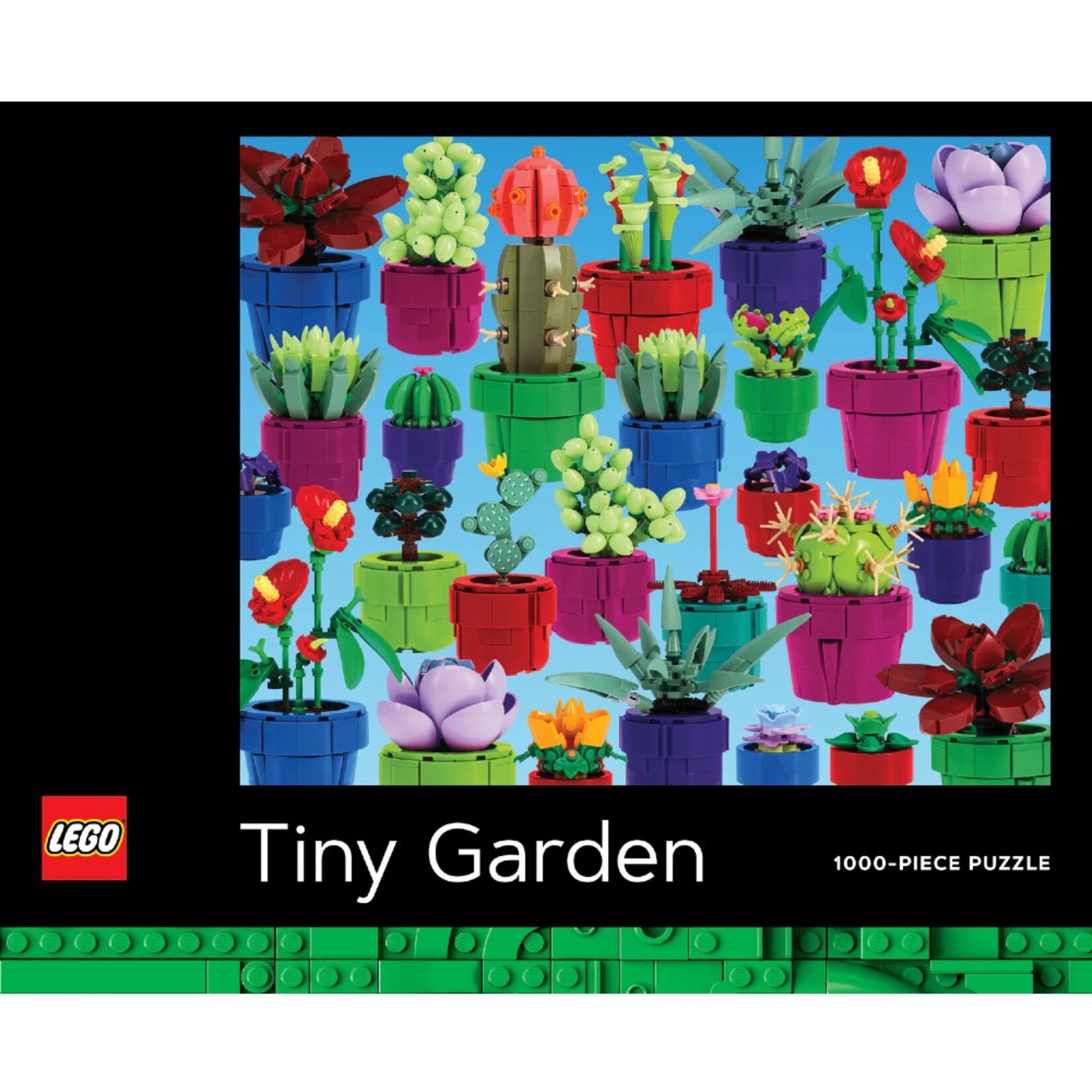 LEGO 1000 pc Puzzle LEGO Tiny Garden