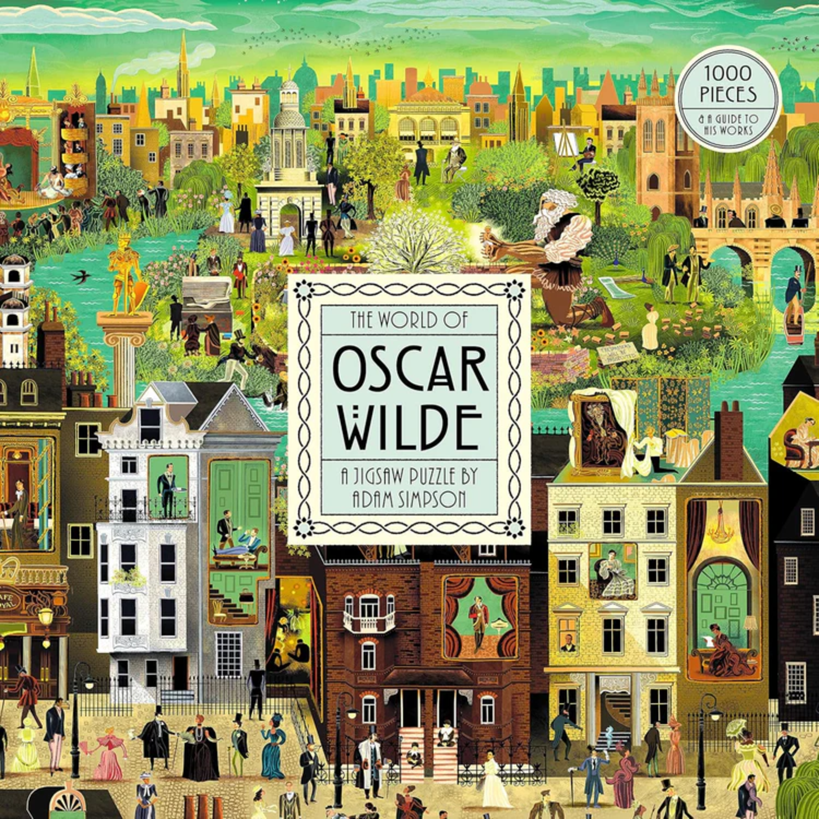 Laurence King Publishing 1000 pc Puzzle The World of Oscar Wilde