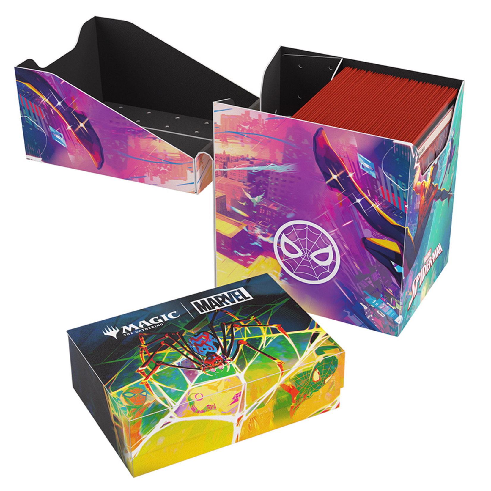 Gamegenic GameGenic MTG Soft Crate Deck Box Spider-Man and Spider-Gwen