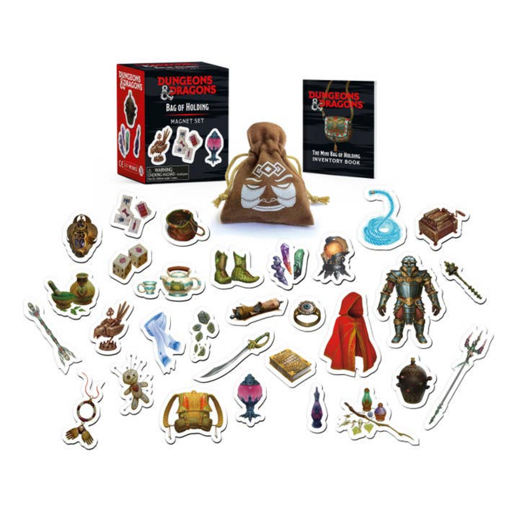 Hachette Boardgames US Dungeons & Dragons Bag of Holding Magnet Set