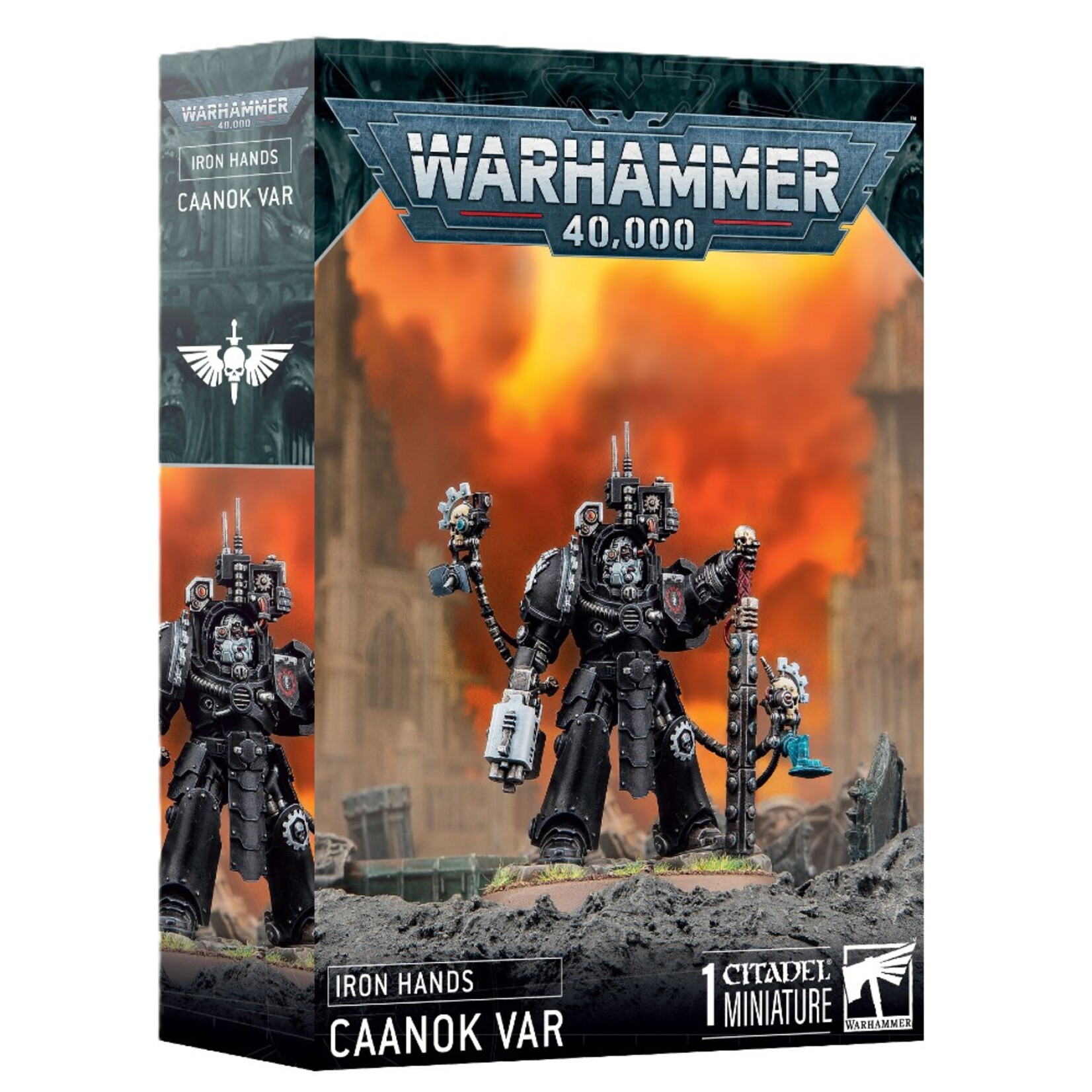 Games Workshop Warhammer 40k Space Marines Iron Hands Caanok Var