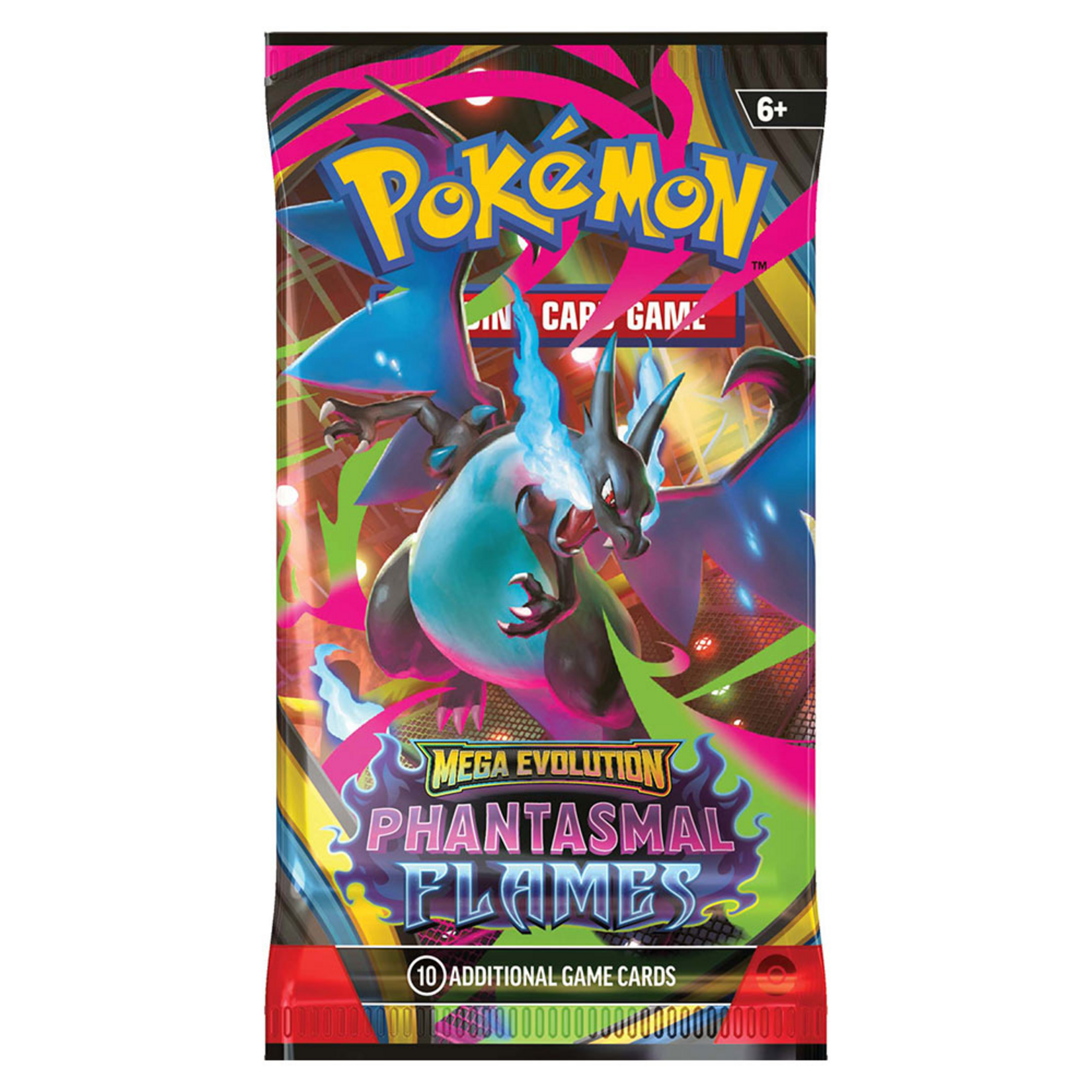 Pokemon Company International Pokemon Mega Evolution 2 Phantasmal Flames Booster PACK