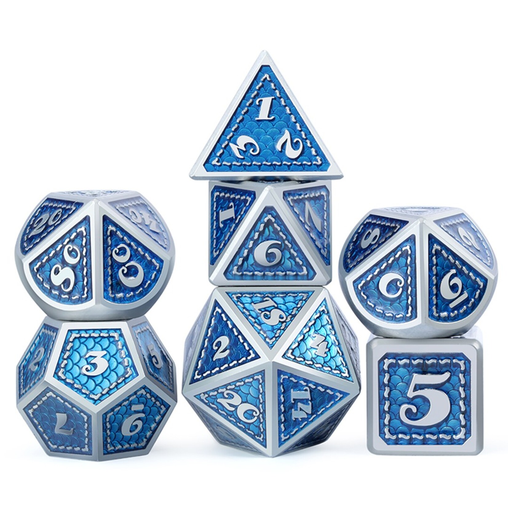 Dice Habit Dice Habit Mediterranean Polyhedral 7 die set