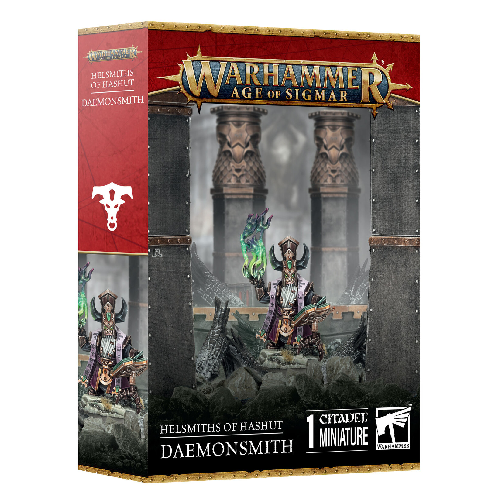 Games Workshop Warhammer Age of Sigmar Chaos Helmsmiths of Hashut 4E Daemonsmith