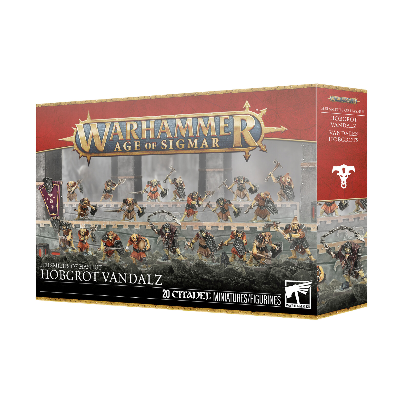 Games Workshop Warhammer Age of Sigmar Chaos Helmsmiths of Hashut 4E Hobgrot Vandalz