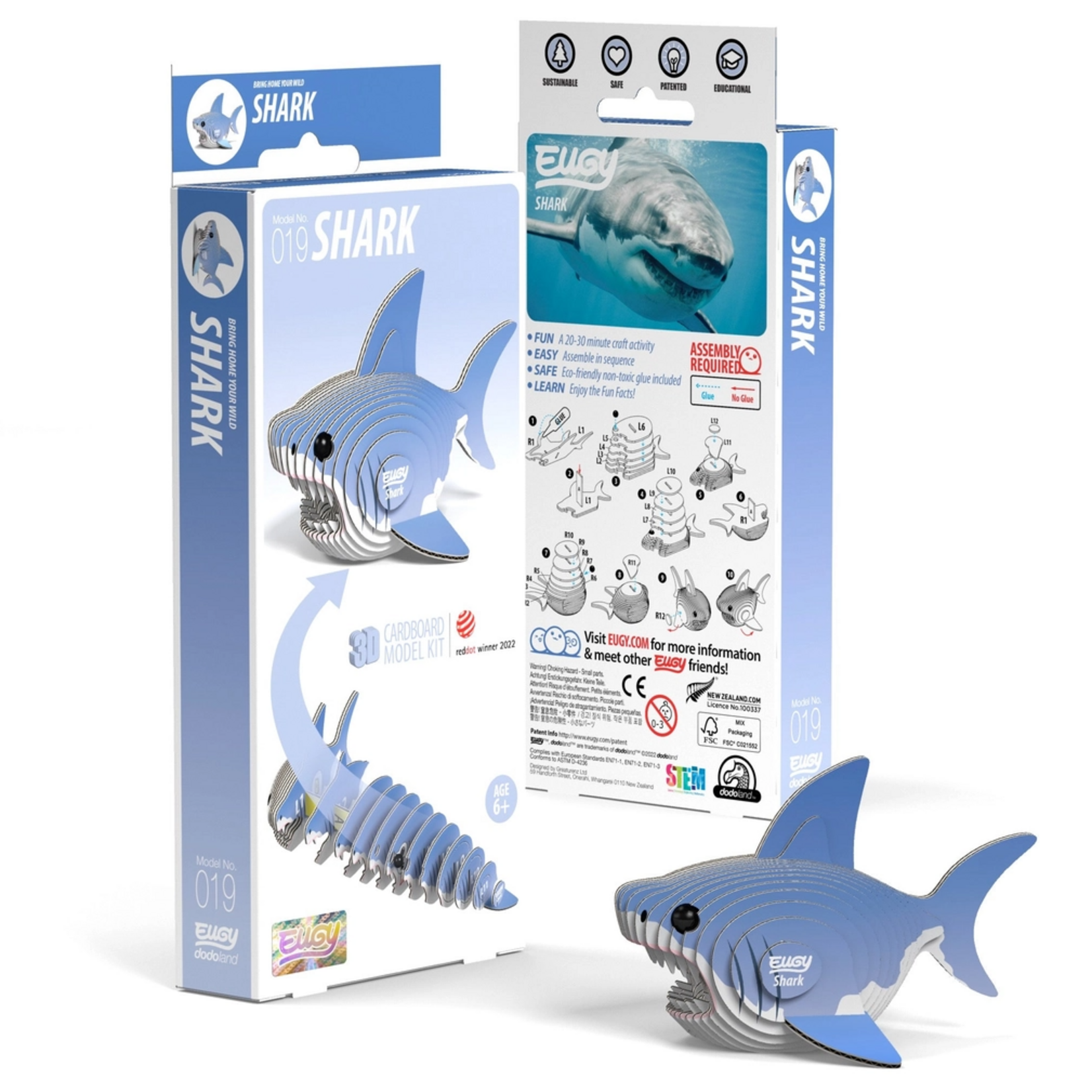 Safari Ltd Eugy 3D Puzzle Shark