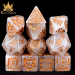 DND Dice DND Dice Paladin's Oath Polyhedral 11 die set