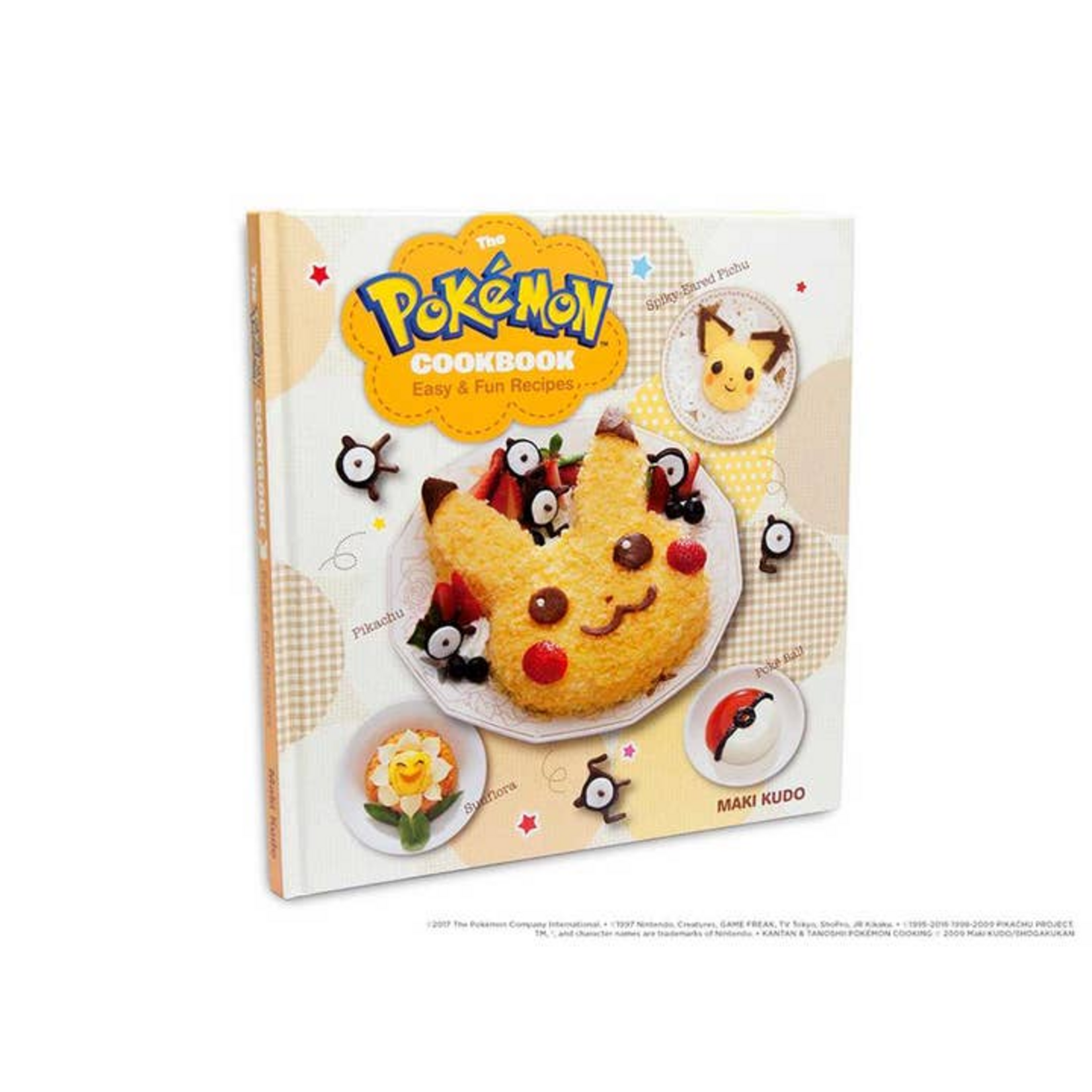 Simon and Schuster The Pokemon Cookbook Easy and Fun Recipes By Maki Kudo