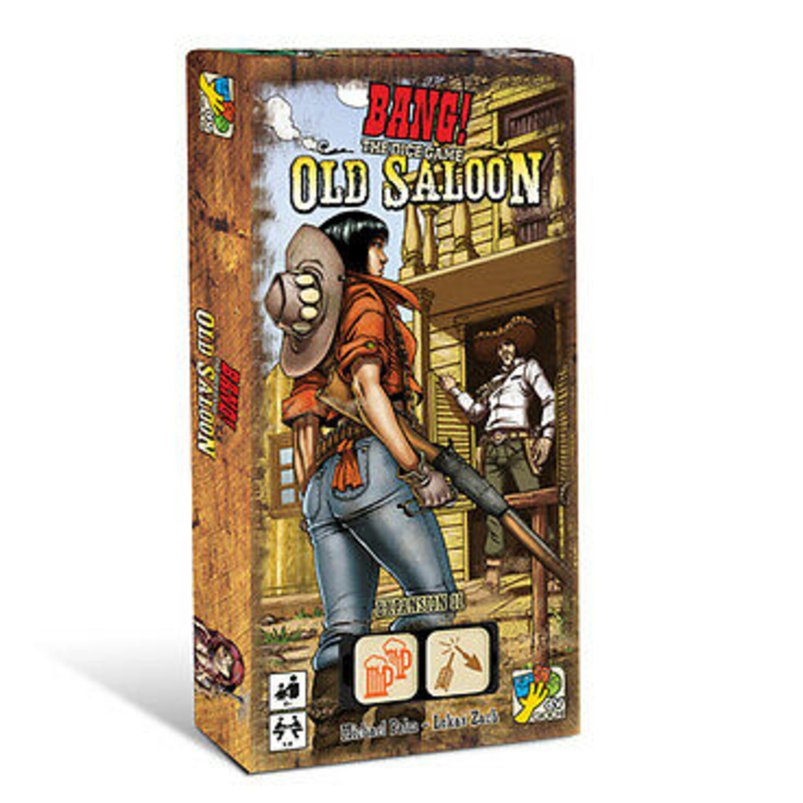 DV Giochi BANG! The Dice Game Old Saloon Expansion