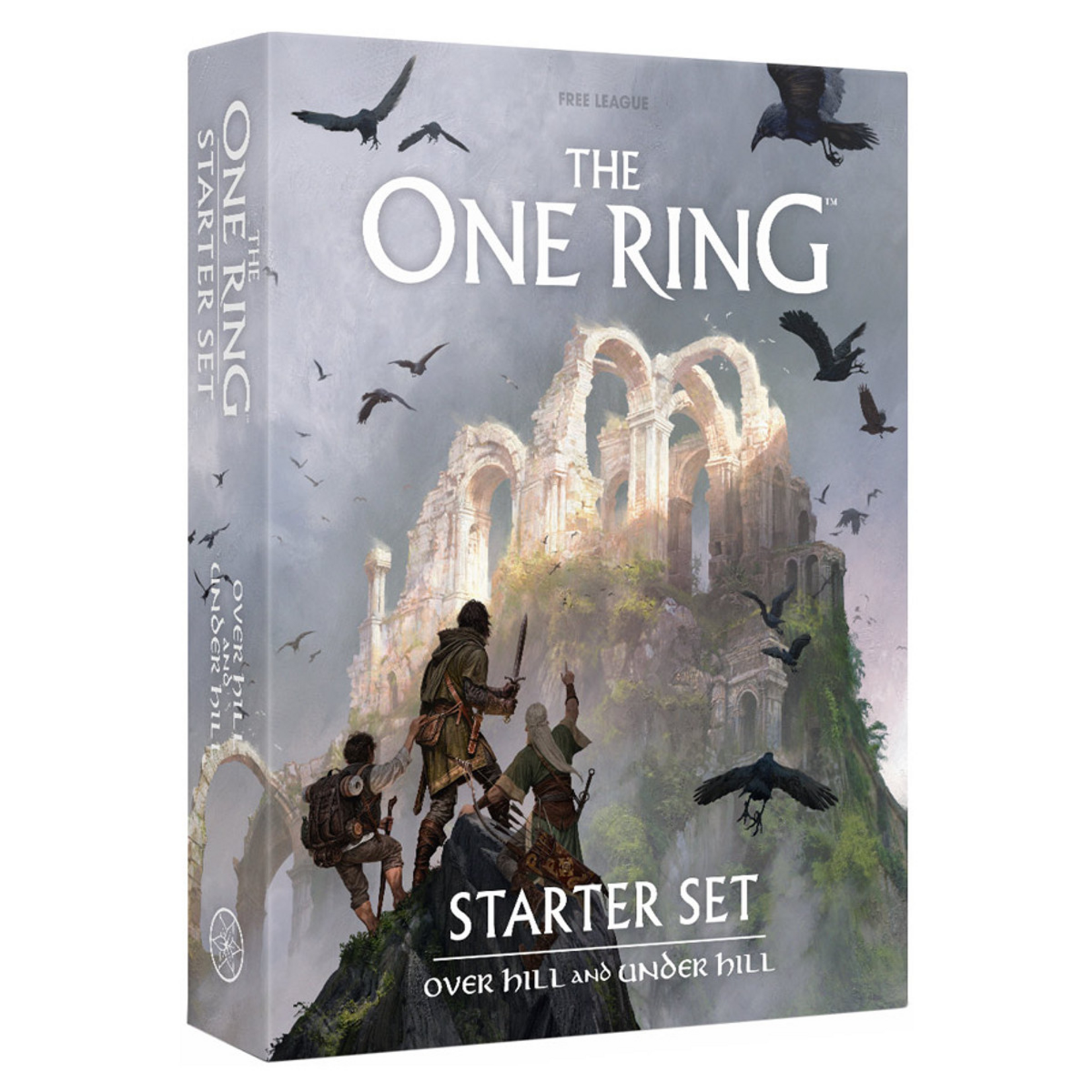 Free League Publishing The One Ring Starter Set Over Hill and Under Hill