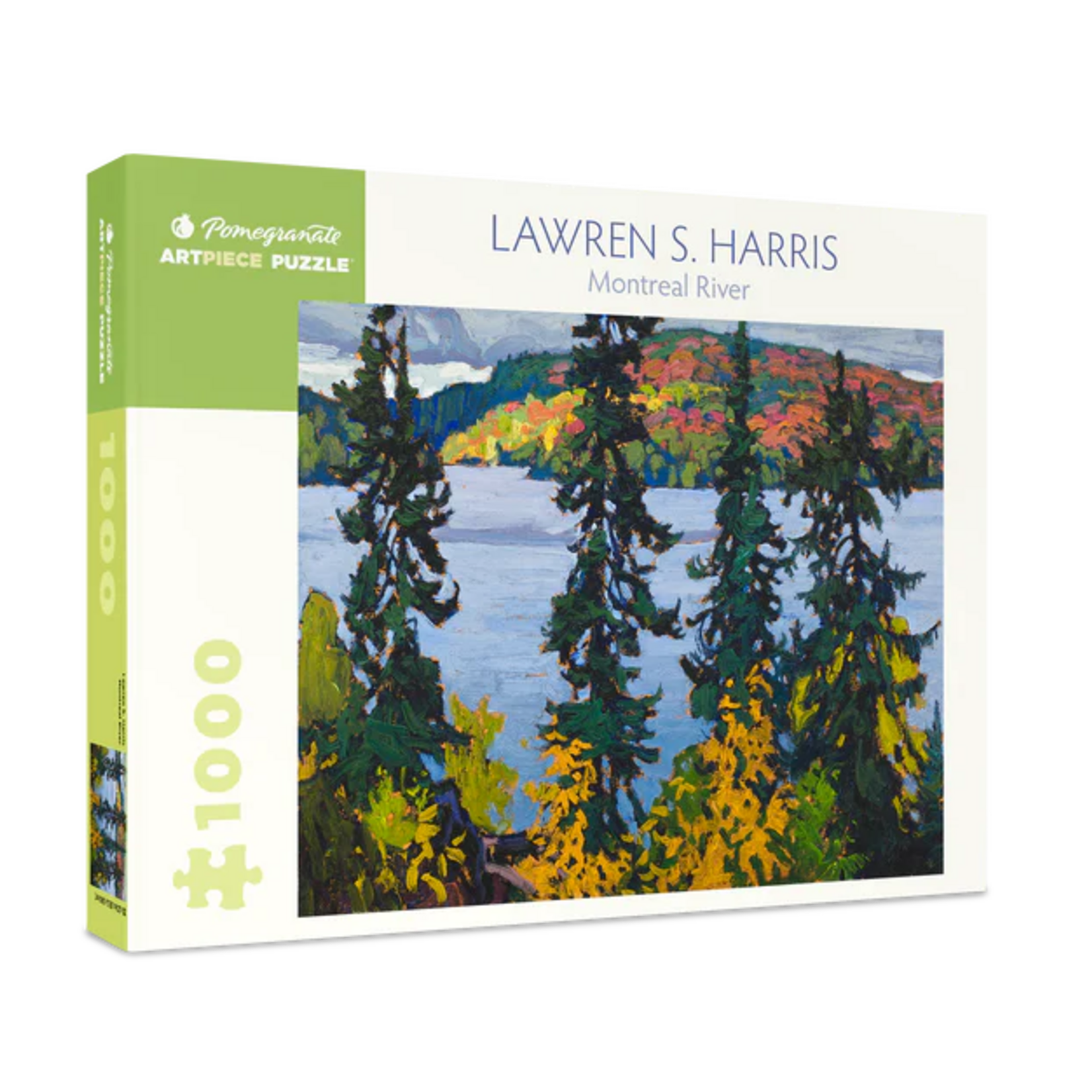 Pomegranate Communications 1000 pc Puzzle Lawren S. Harris Montreal River