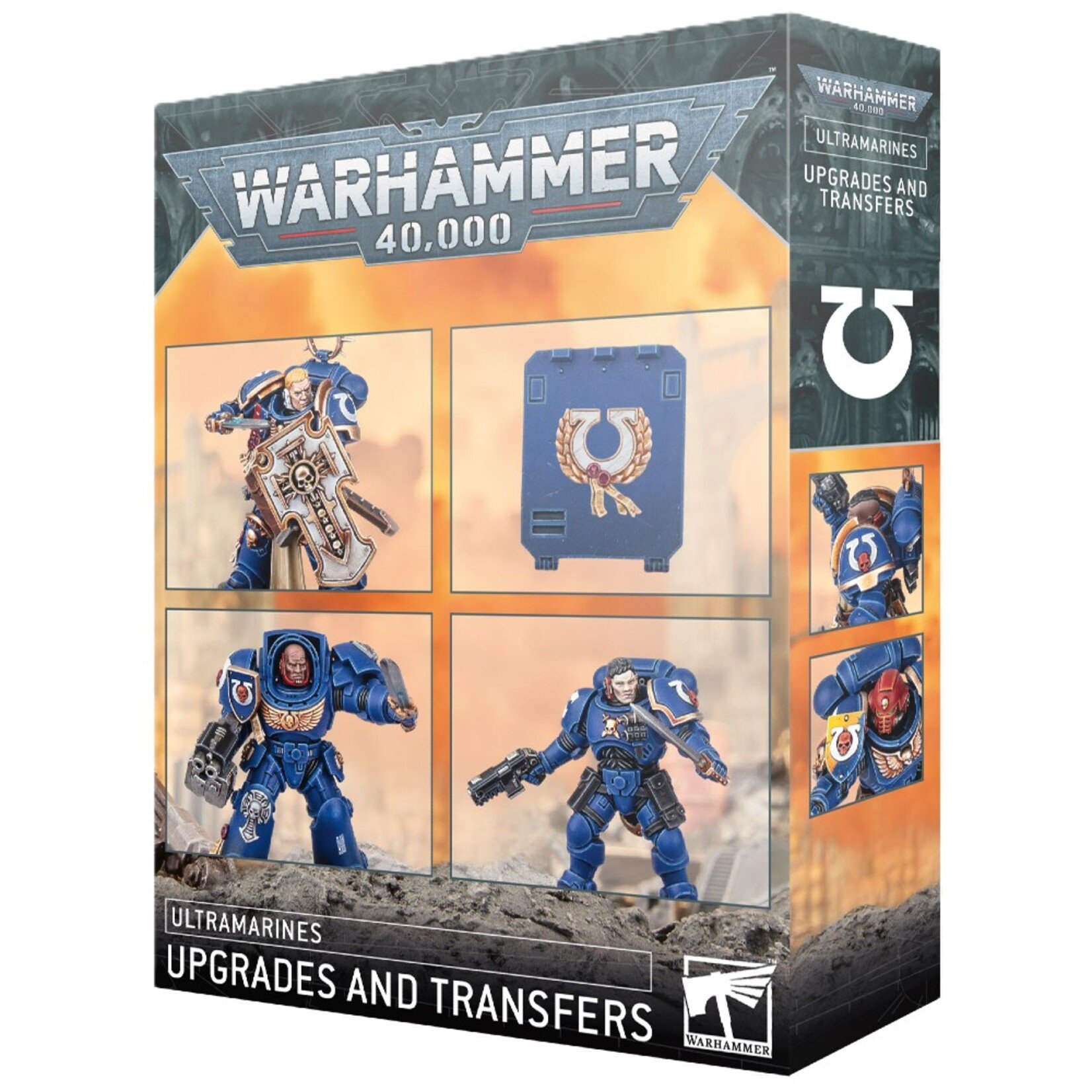 Games Workshop Warhammer 40k Space Marines Ultramarines Upgrades and Transfers