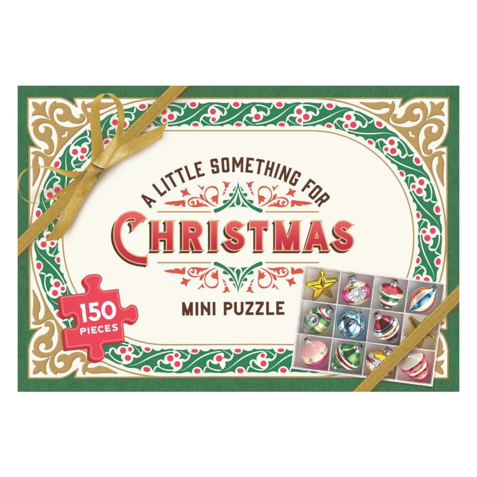 Chronicle Books 150 pc Mini Puzzle A Little Something for Christmas