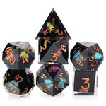 Dice Habit Dice Habit Sharp Edge Butterfly Polyhedral 7 die set