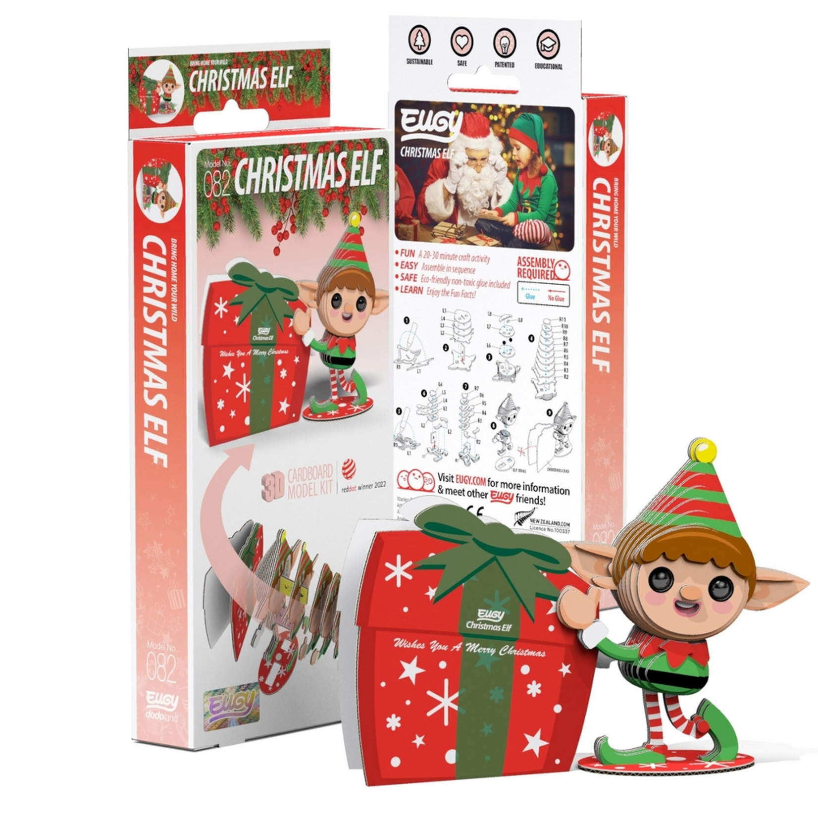 Safari Ltd Eugy 3D Puzzle Christmas Elf