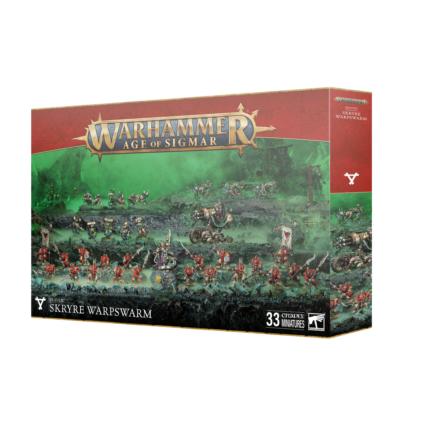 Games Workshop Warhammer Age of Sigmar Battleforce Skaven Skryre Warpswarm