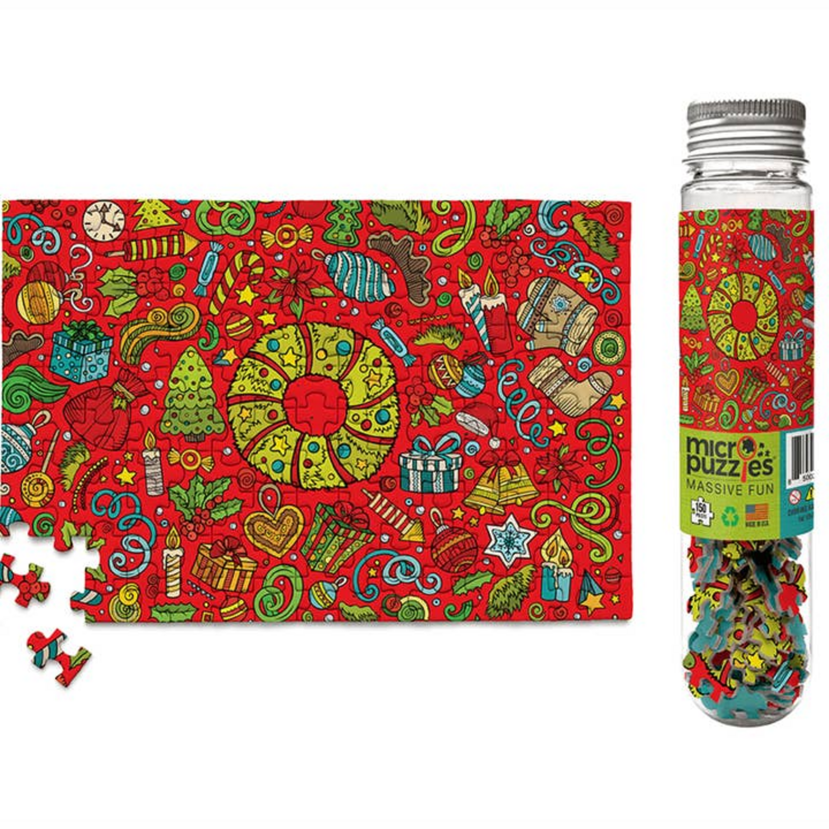 Micro Puzzles Micro Puzzles Holidays Deck the Halls