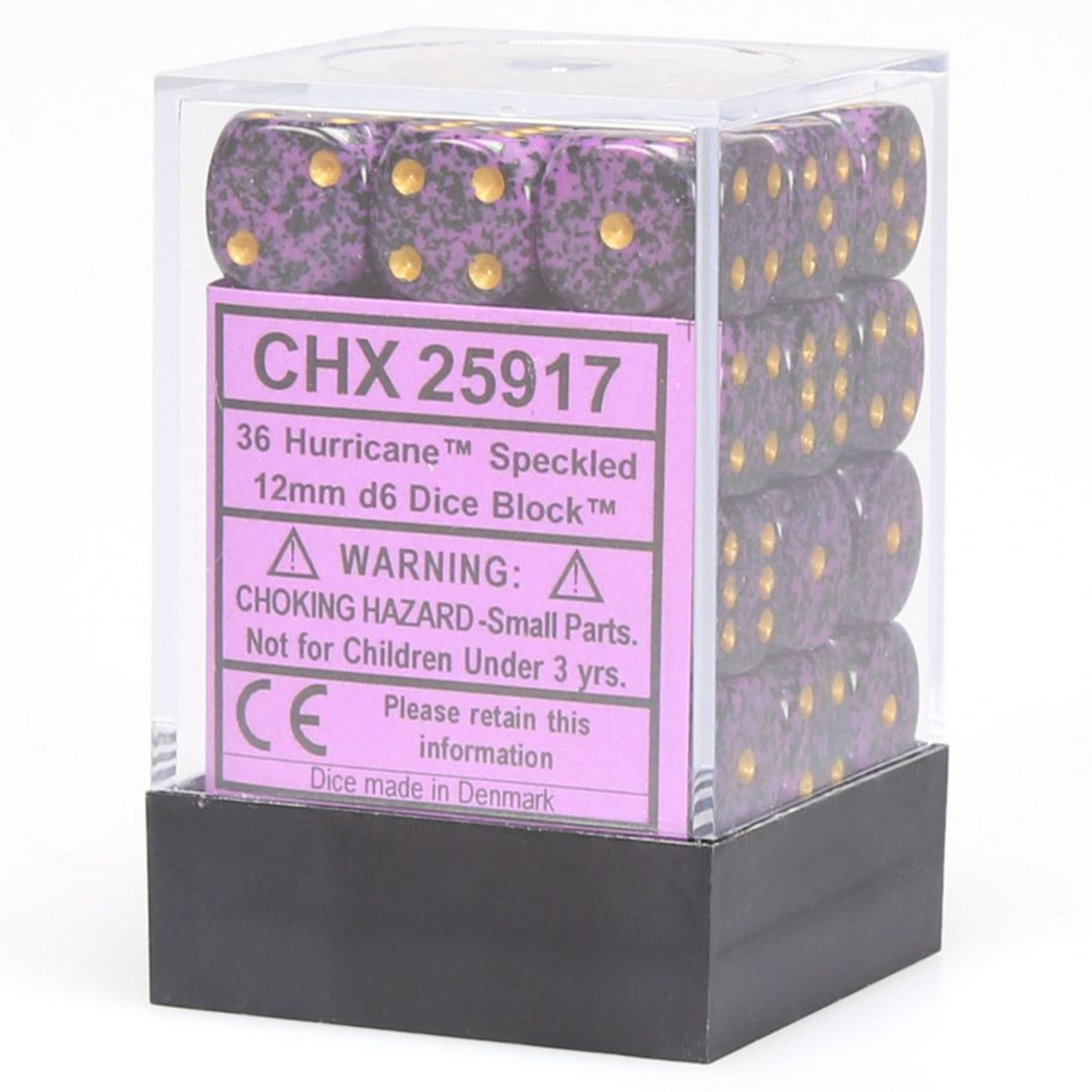 Chessex Chessex Speckled Hurricane Block 12 mm d6 36 die set