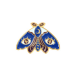 Magia Design Celestial Moth Alloy Pin Blue