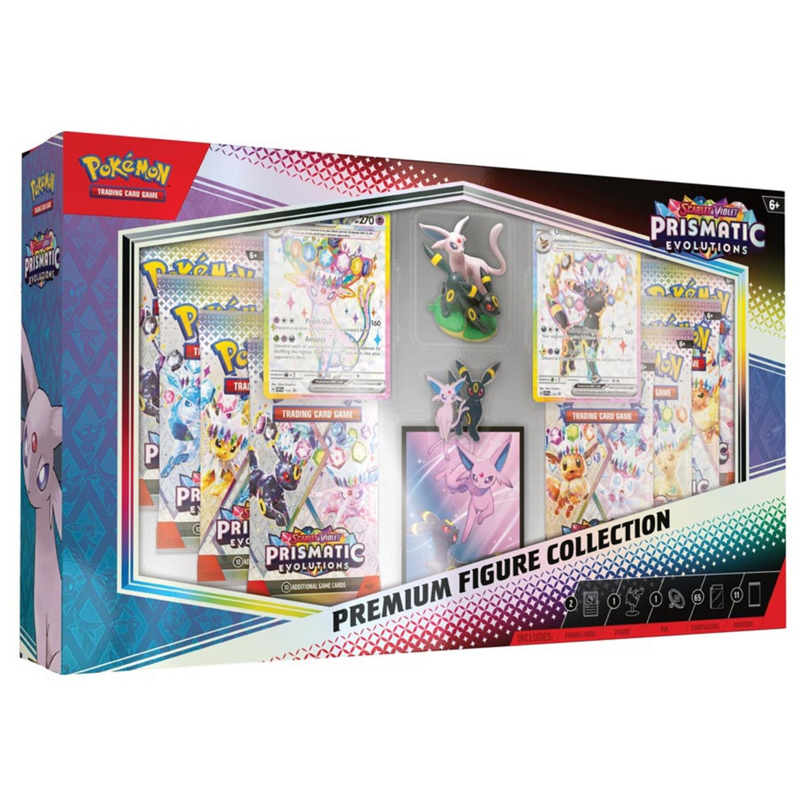 Pokemon Company International Pokemon Prismatic Evolutions Premium Figure Collection