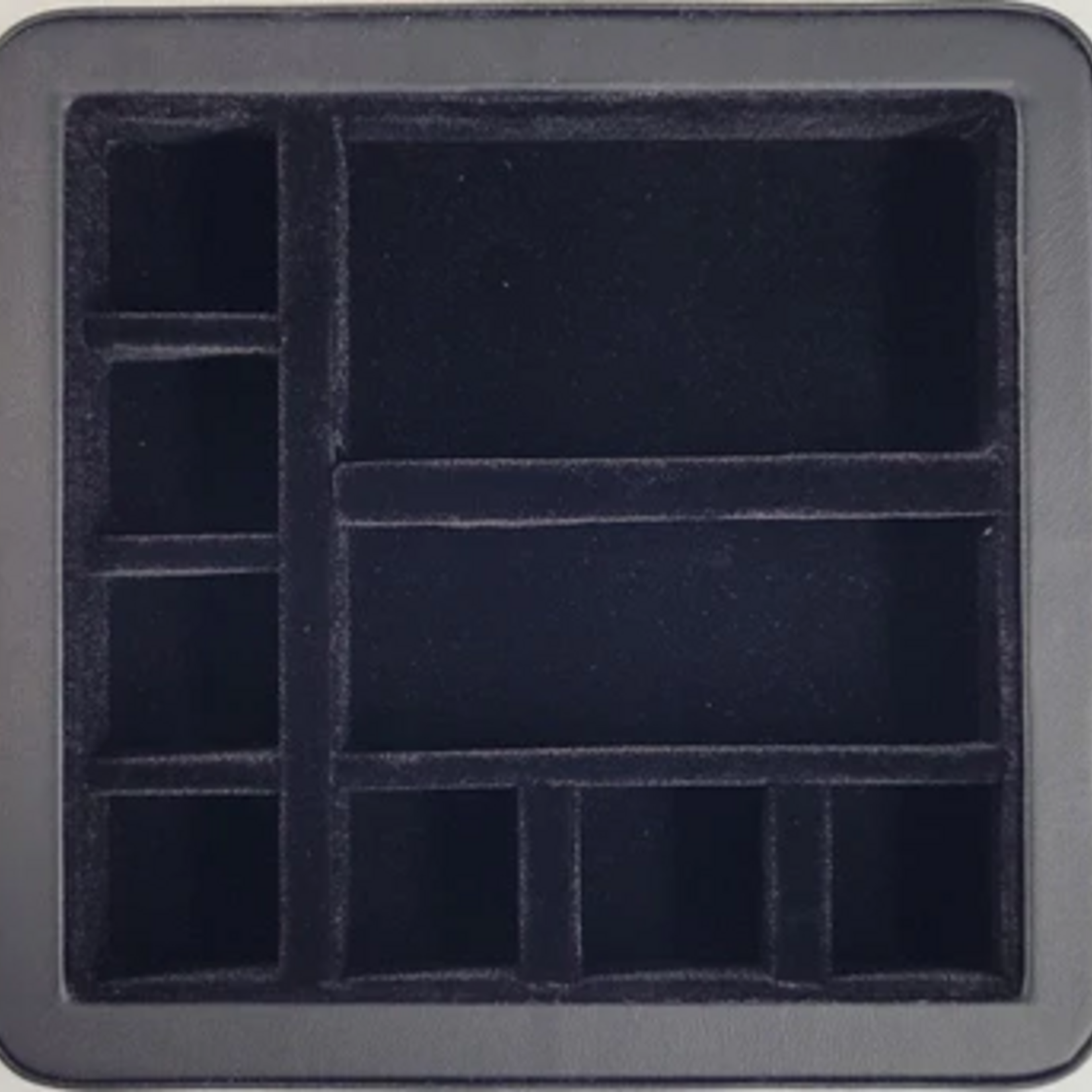 Forged Forged Character Shrine RPG Dice and Miniature Traveling Display Case Black