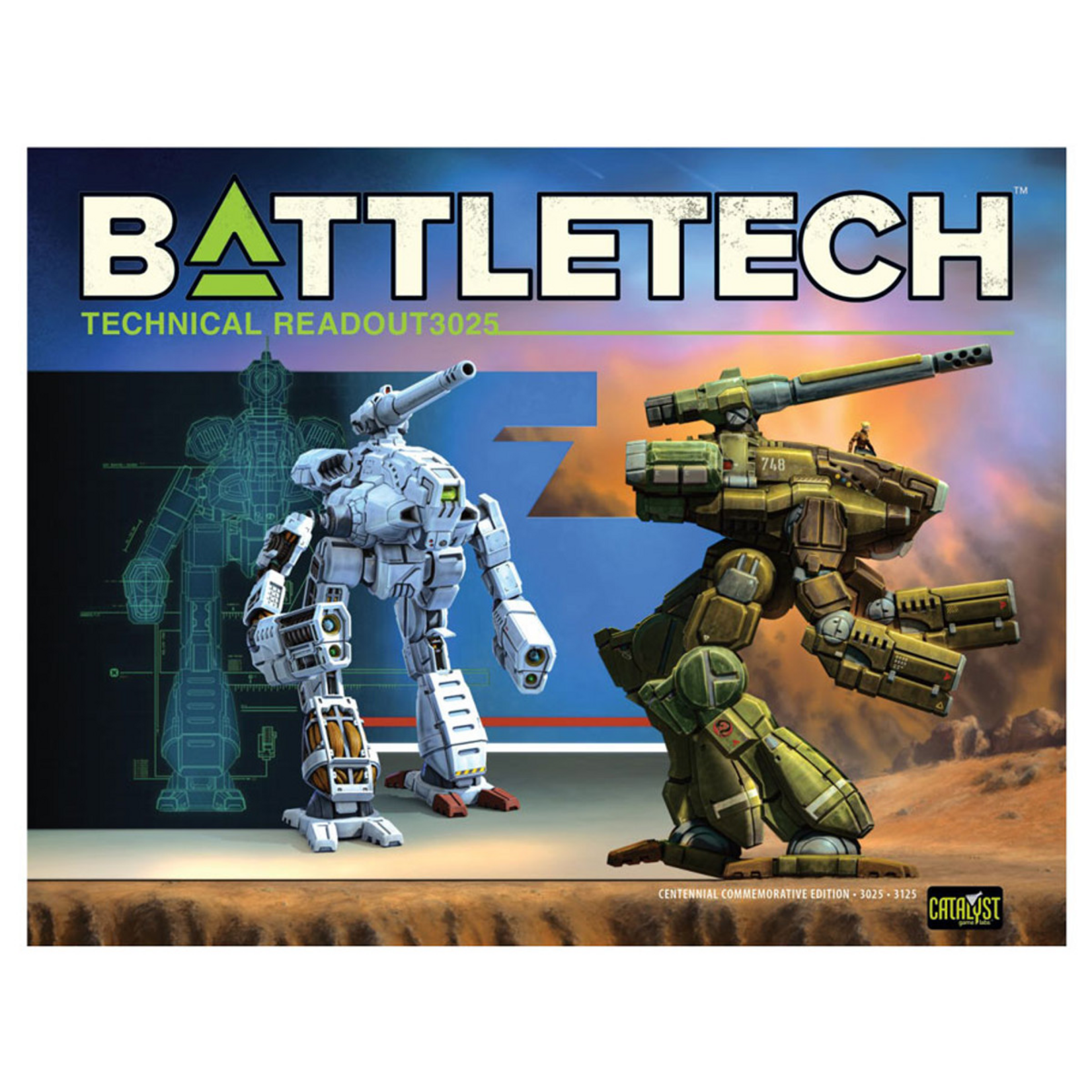 Catalyst Game Labs Battletech Technical Readout 3025 Commemorative Edition