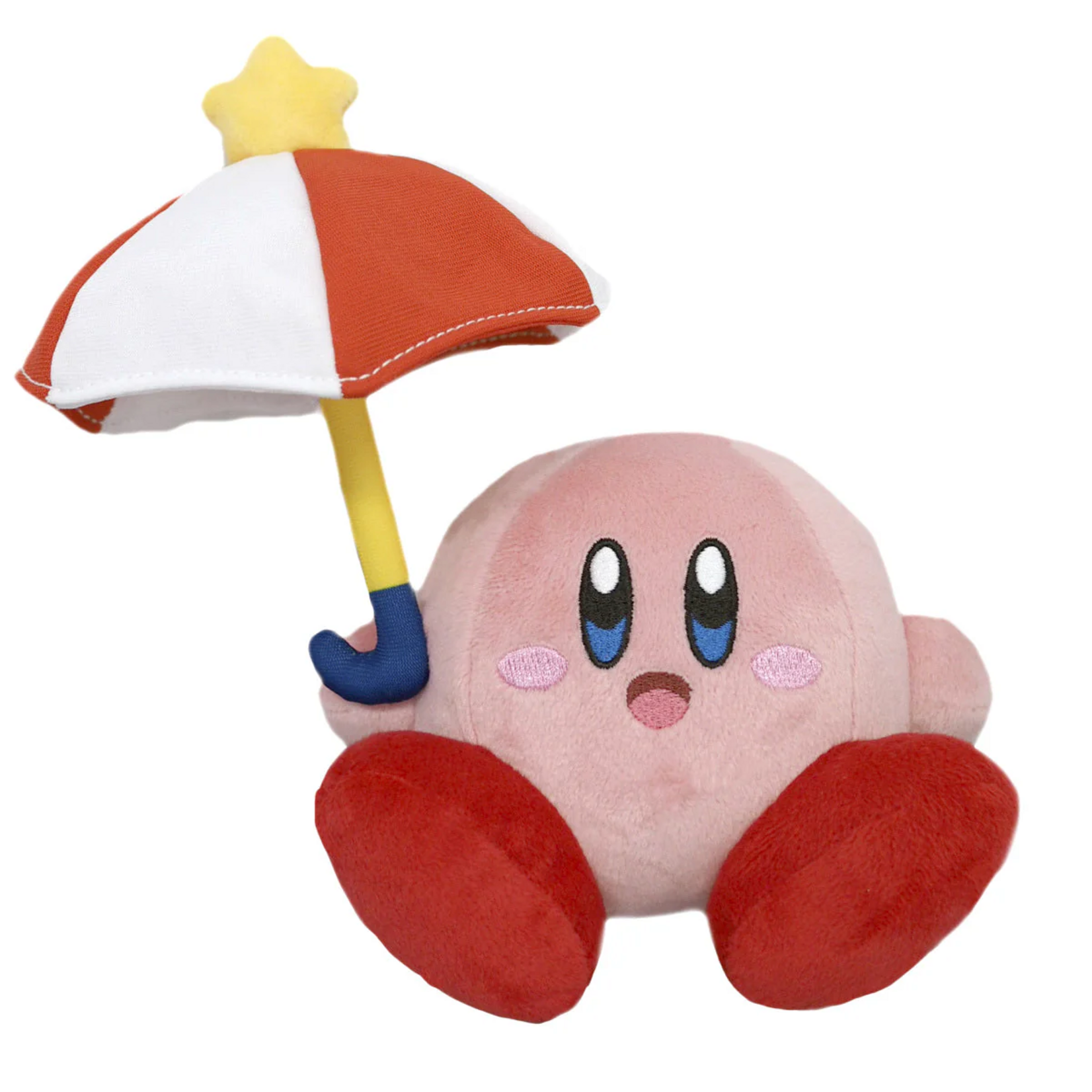 Little Buddy Little Buddy Kirby's Adventure All Star Collection Umbrella Parasol Kirby Plush 7 in Plush