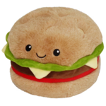 Squishable Squishable Snugglemi Snackers Hamburger 5 in