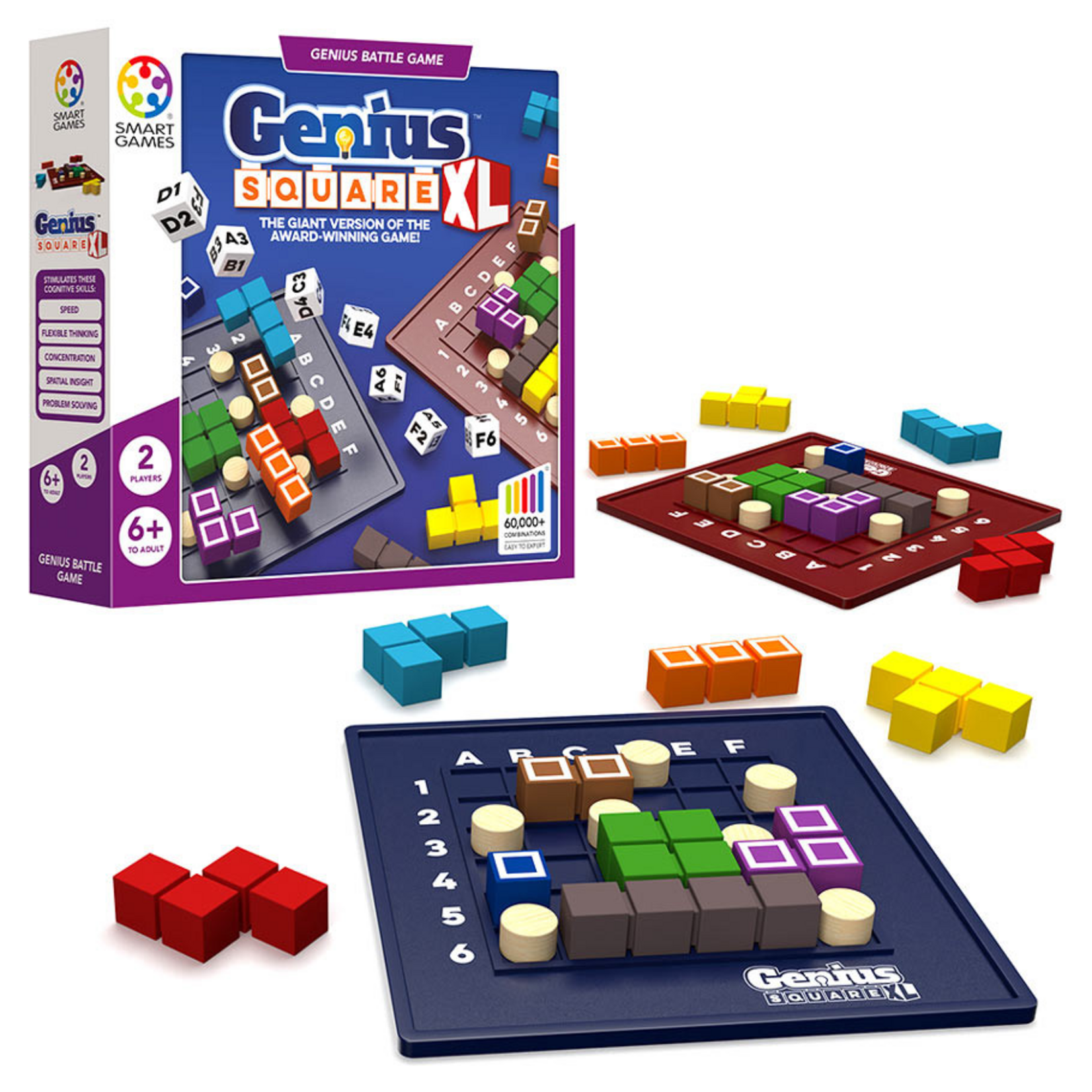 Smart Toys and Games IQ Puzzler Genius Square XL
