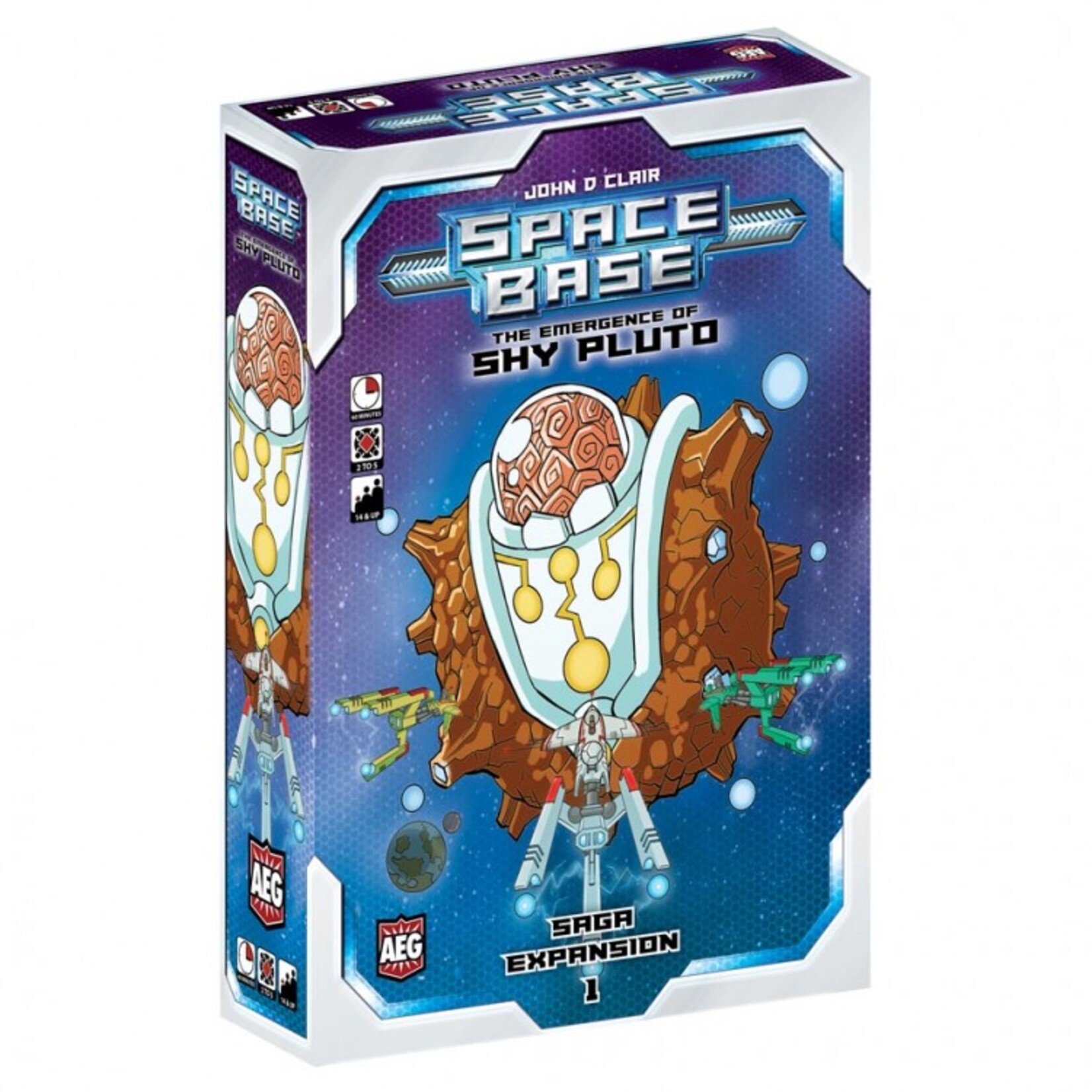 Alderac Entertainment Group Space Base The Emergence of Shy Pluto Expansion