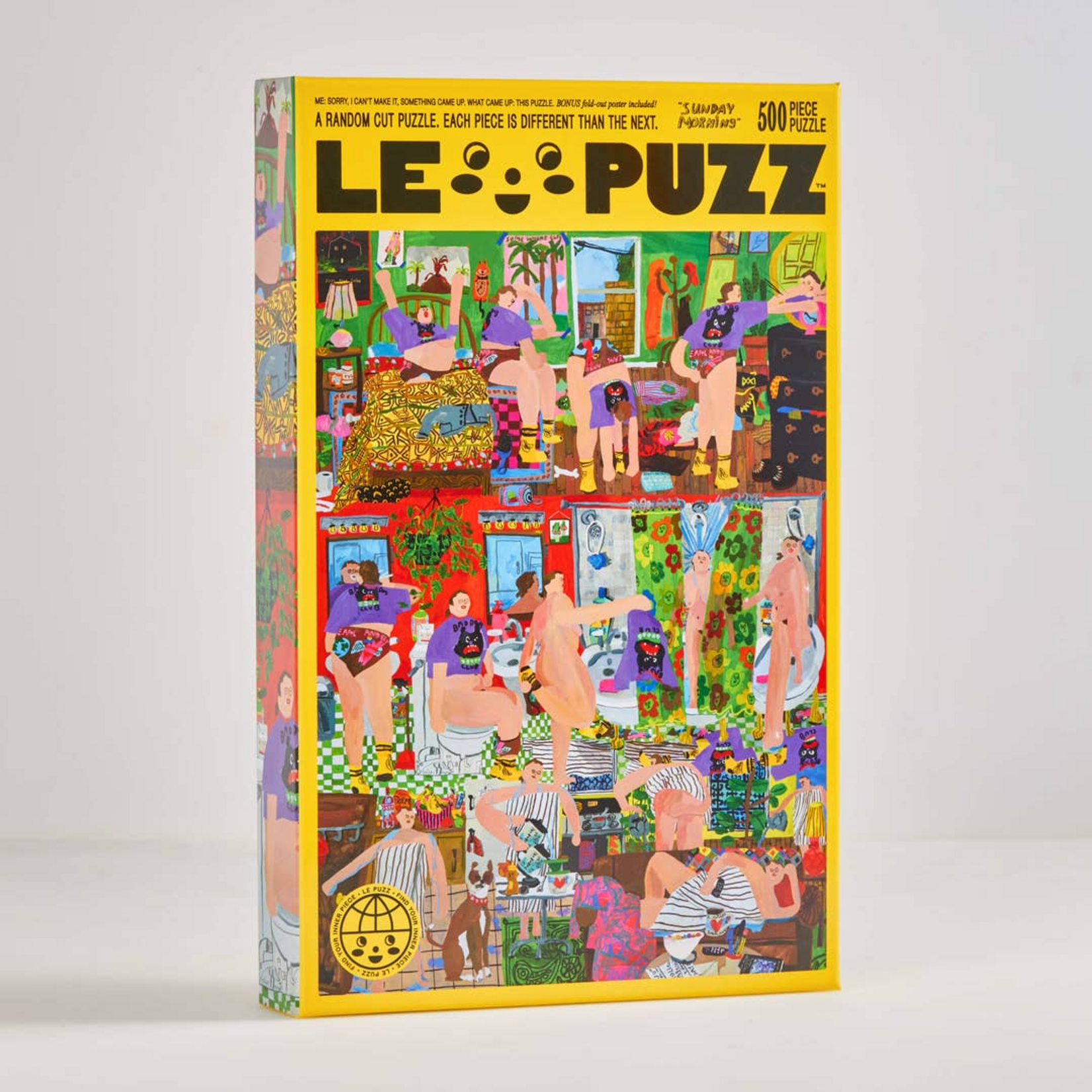 Le Puzz 500 pc Puzzle Sunday Morning