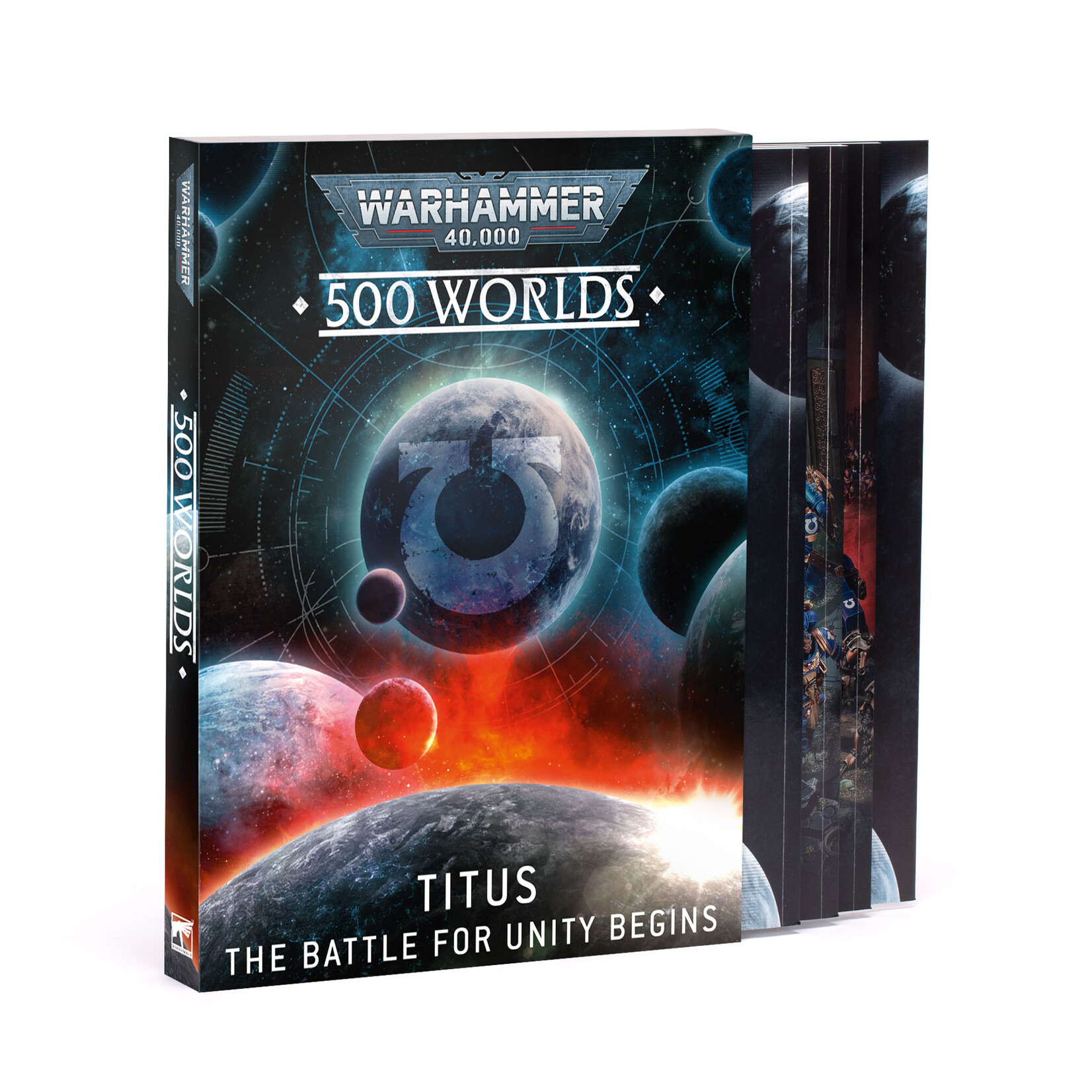 Games Workshop Warhammer 40k 500 Worlds Titus The Battle for Unity Begins