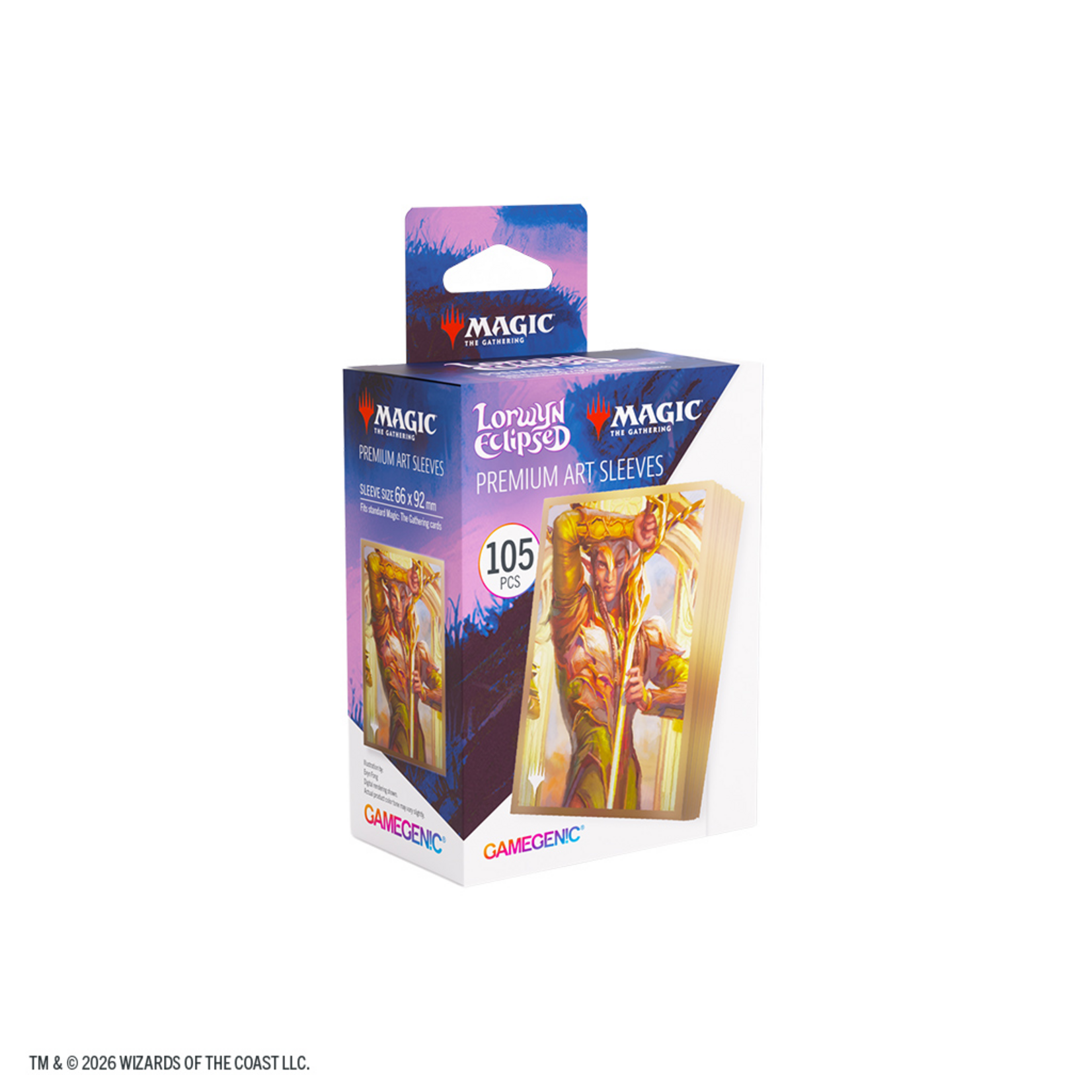 Gamegenic GameGenic MTG Premium Art Sleeves Lorwyn Eclipsed Morcants Loyalist 105 ct