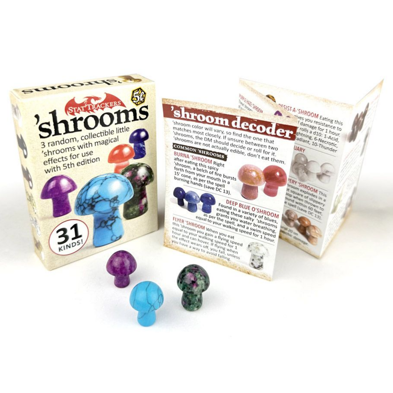 Top Dog Games Stat Trackers Shrooms Booster PACK