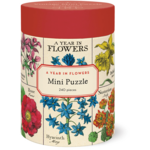 Cavallini and Co 240 pc Mini Puzzle A Year of Flowers