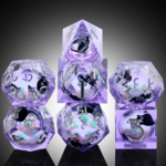 Dice Habit Dice Habit Liquid Core Dream Kitty Polyhedral 7 Die Set